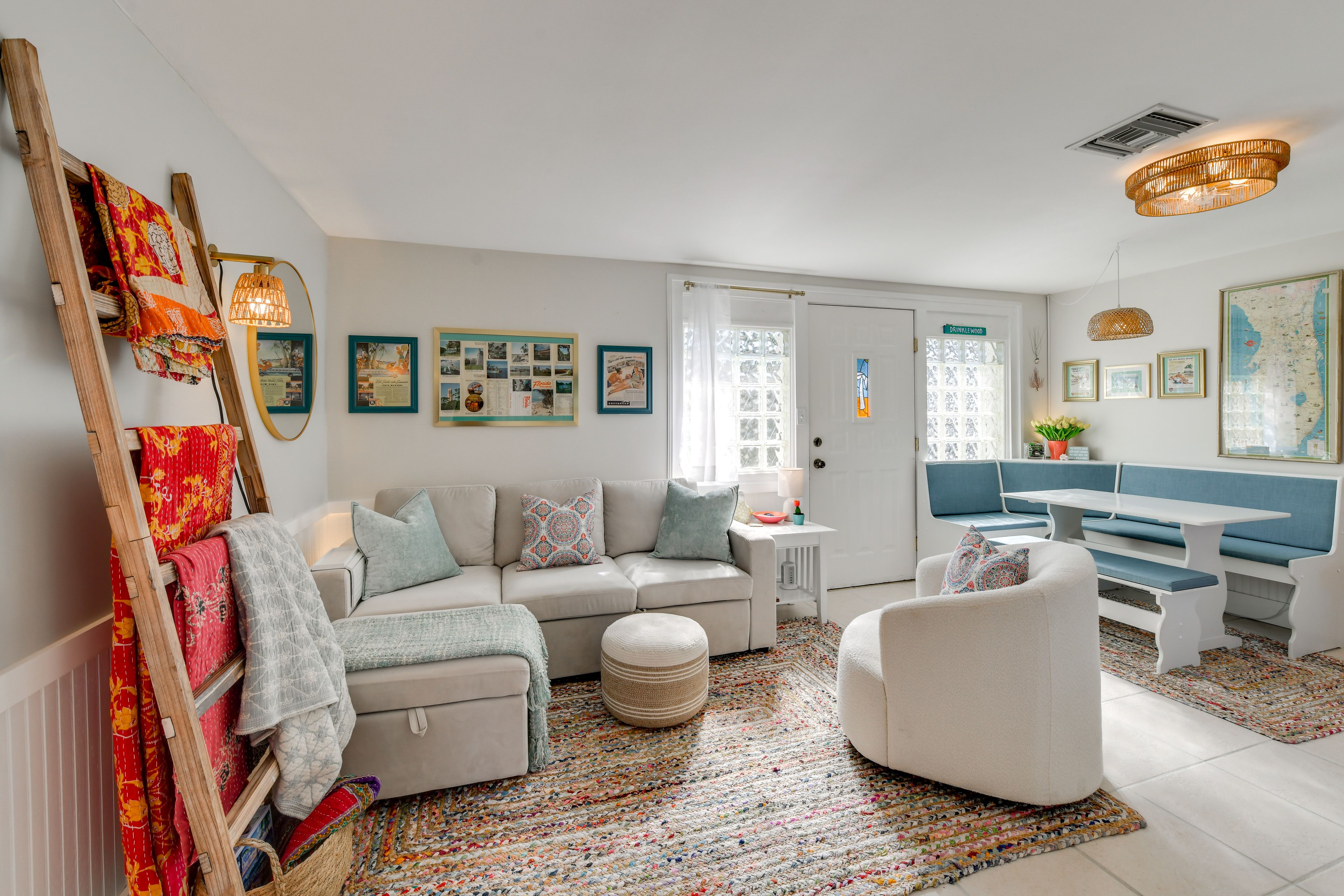 Englewood Vacation Rental | 2BR | 1BA | 616 Sq Ft | 1 Step to Enter