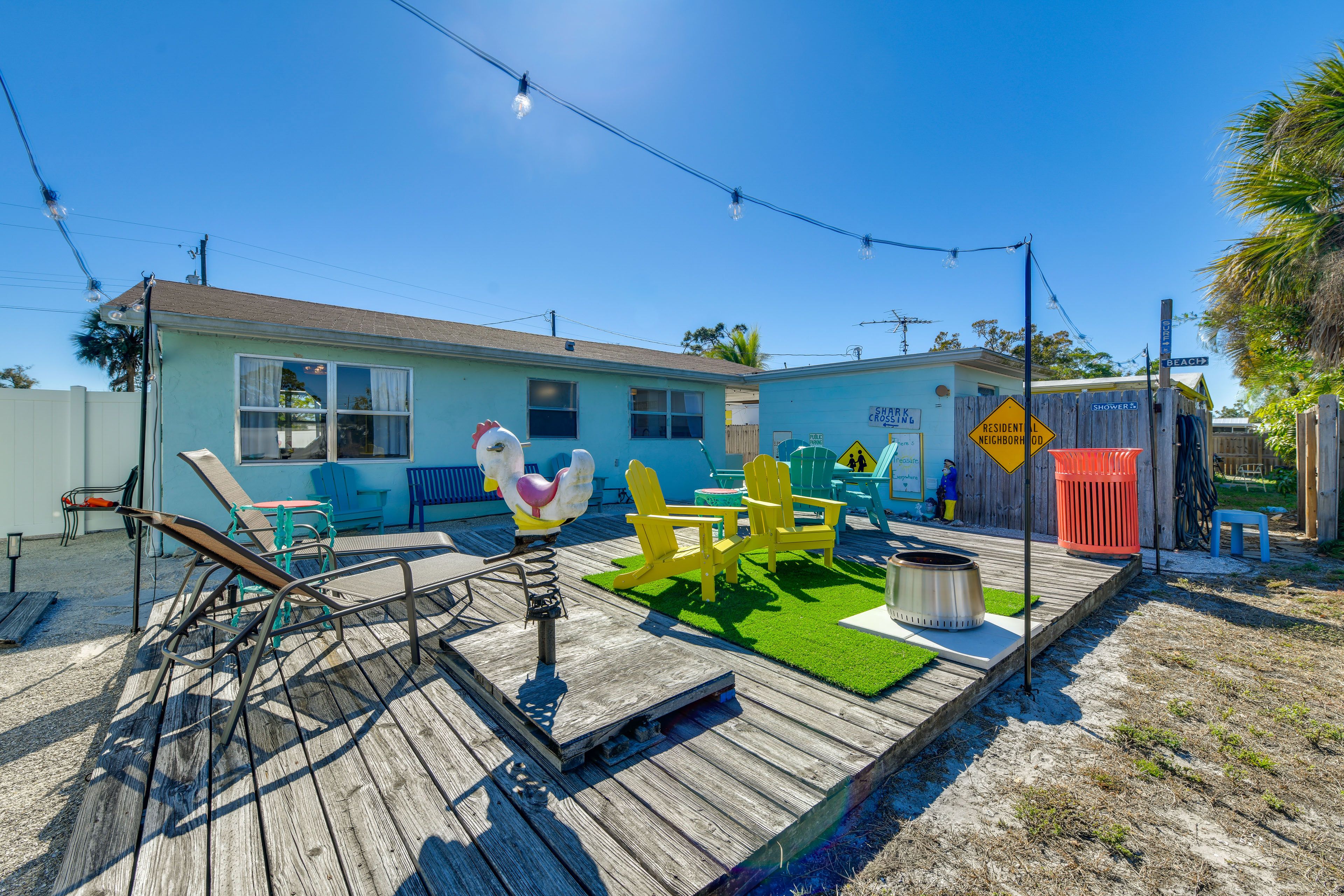 Private Backyard Area