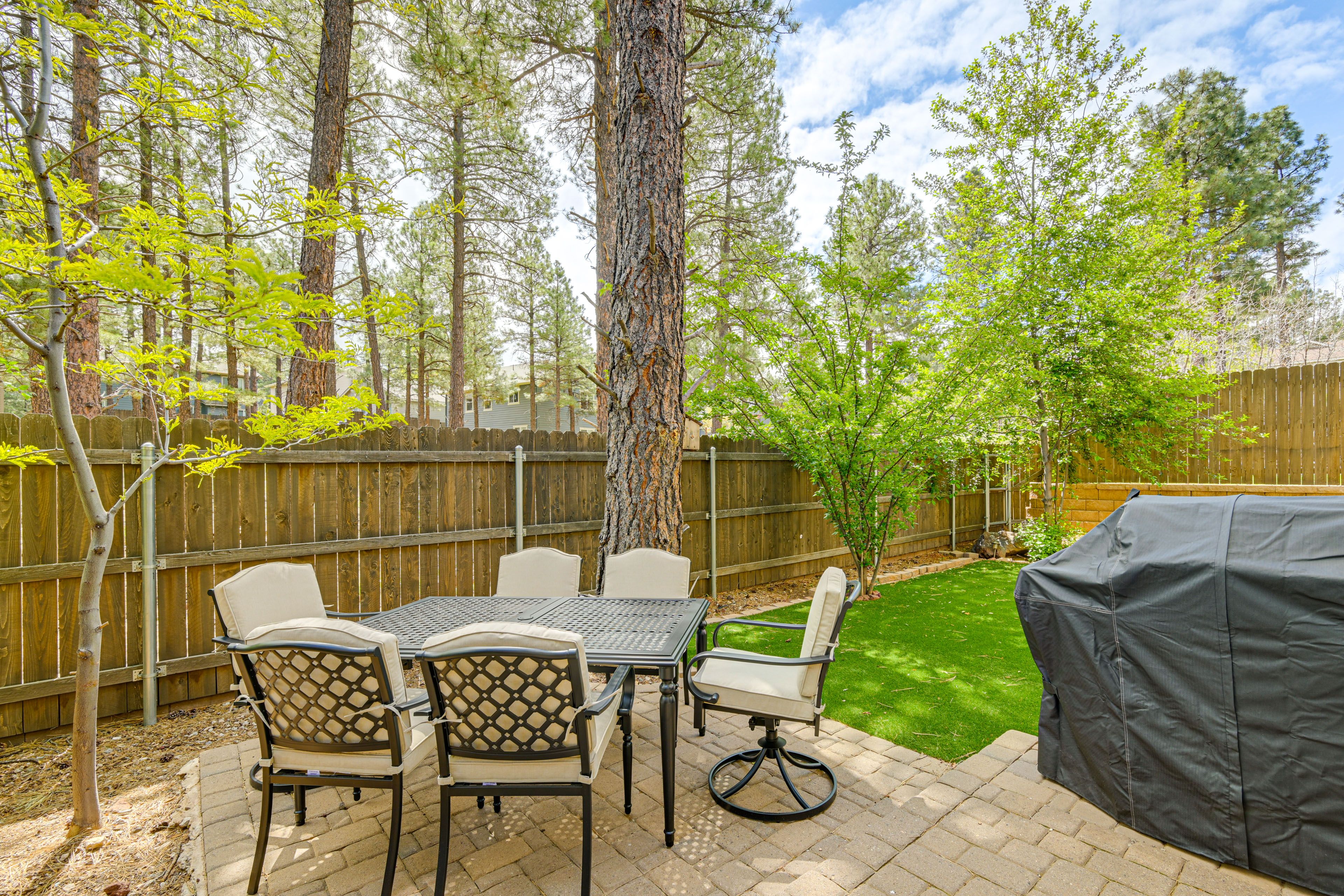 Private Backyard Area