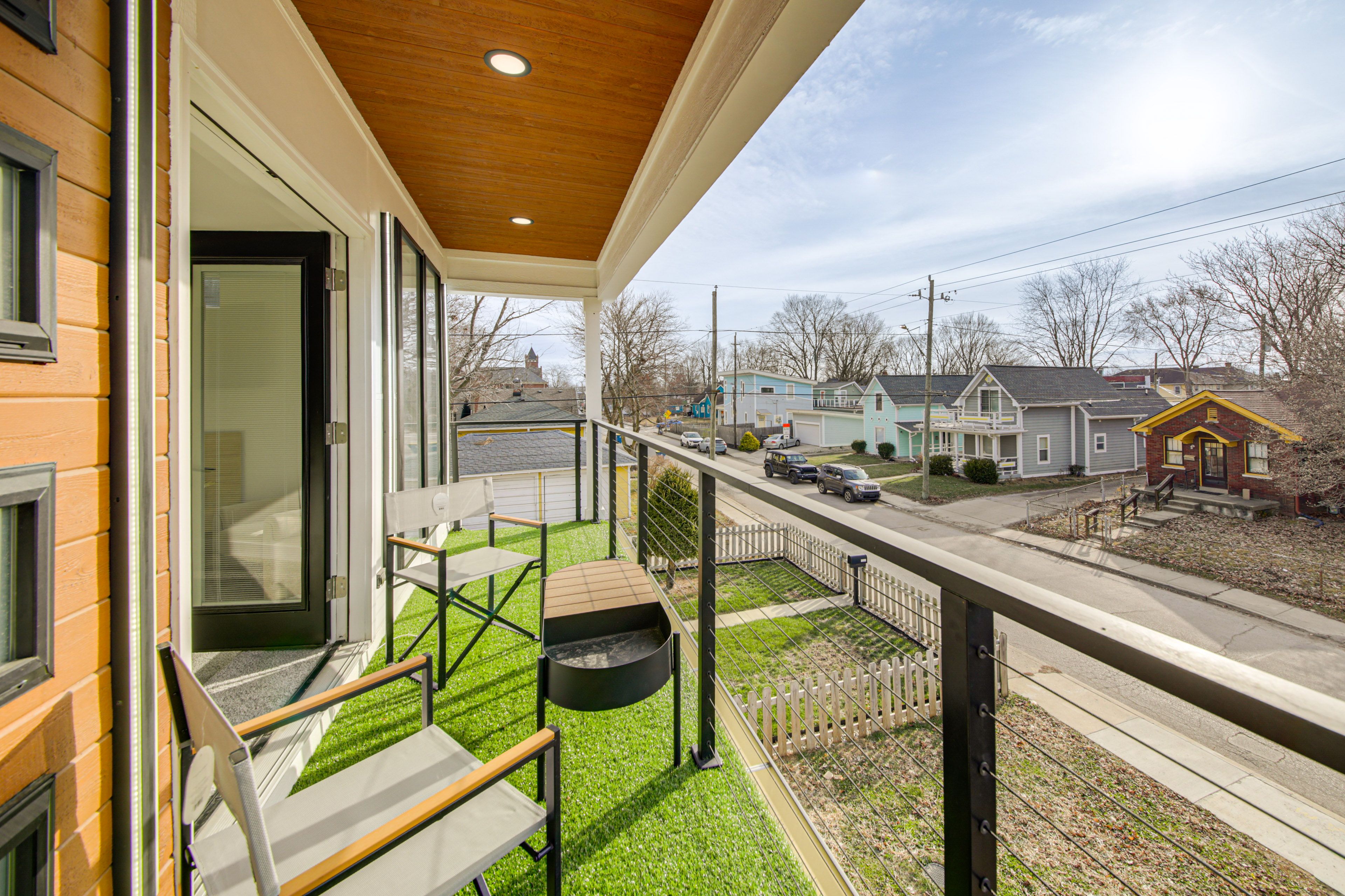 Covered Balcony | 2nd Floor | Access via Bedroom 1