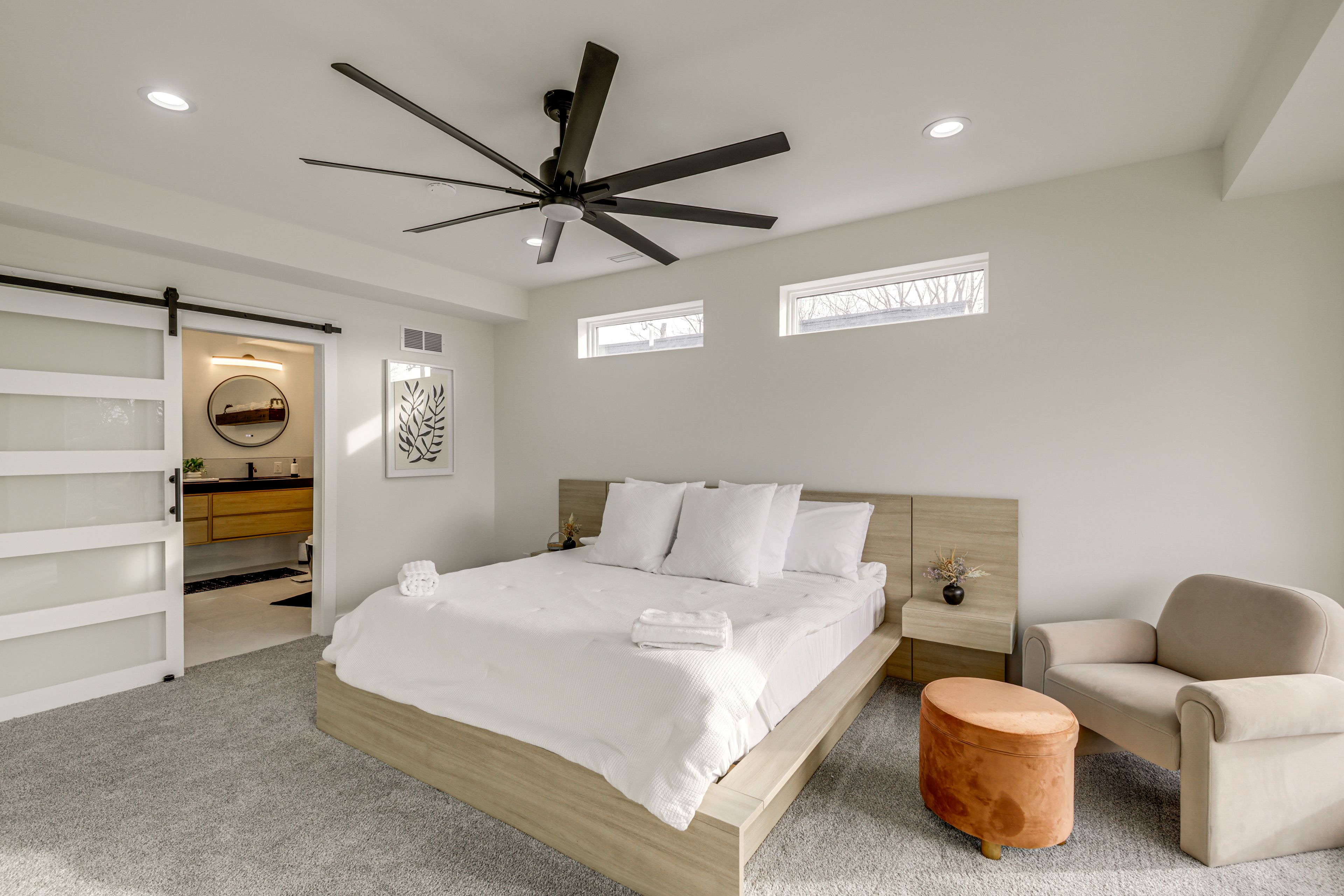 Bedroom 1 | King Bed | 2nd Floor | En-Suite Bathroom | Walk-In Closet