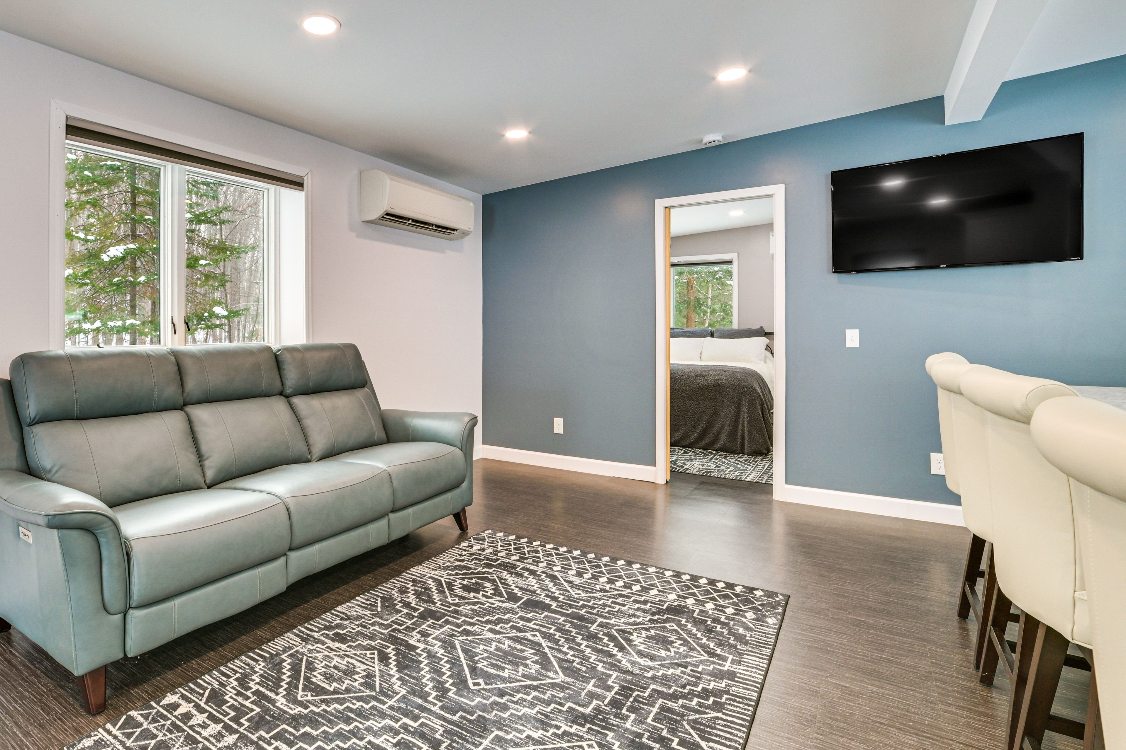 Boyne City Vacation Rental | 1BR | 1BA | 800 Sq Ft | Step-Free Entry