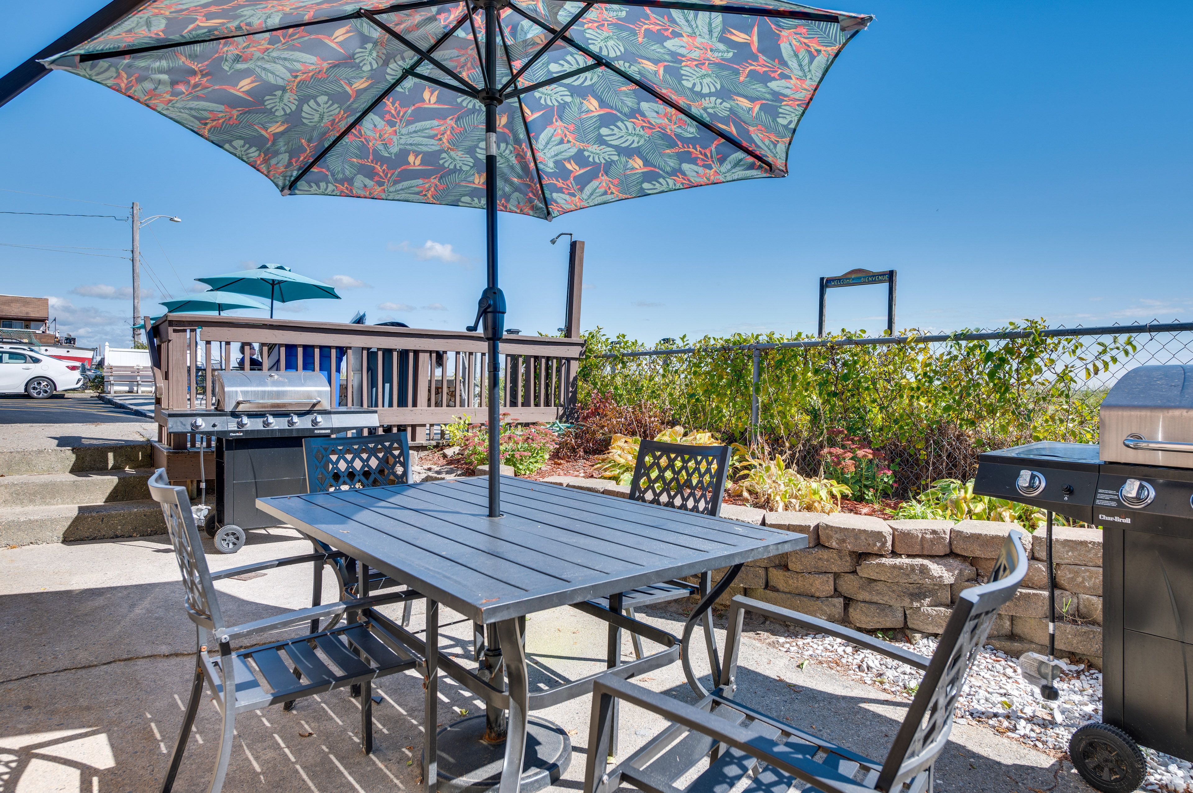 The Beachfront Condotel | Community Grill Area