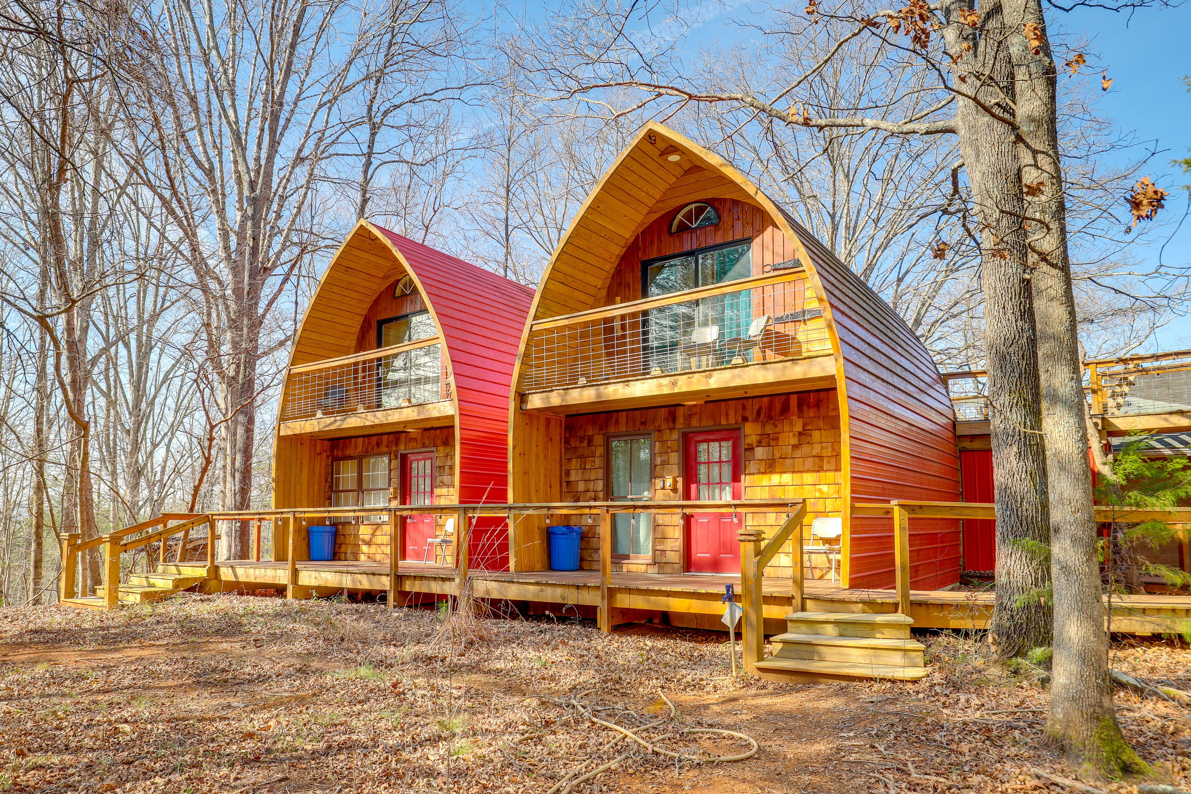 Mill Spring Vacation Rental | 2BR | 1BA | 675 Sq Ft