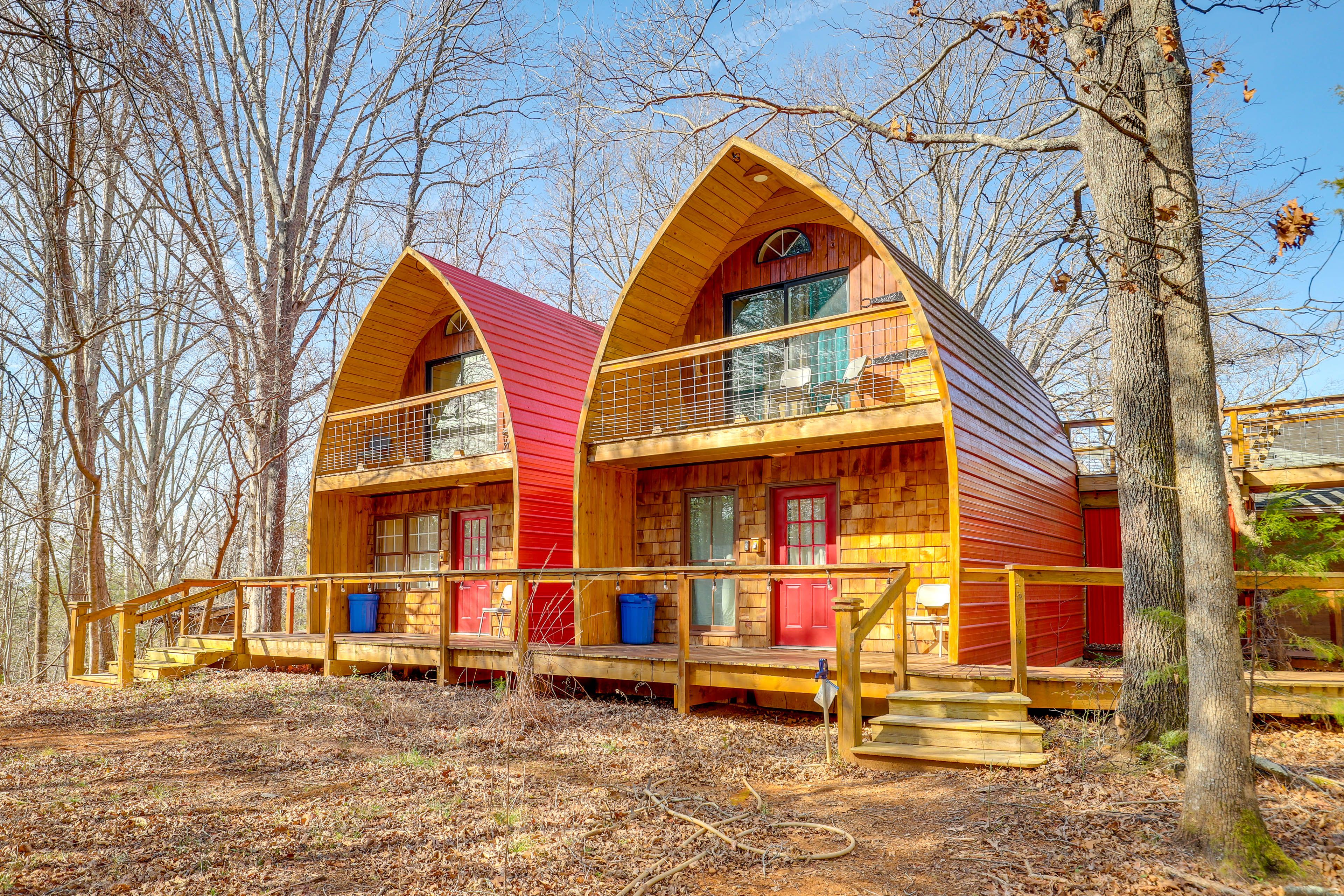 Mill Spring Vacation Rental | 2BR | 1BA | 675 Sq Ft