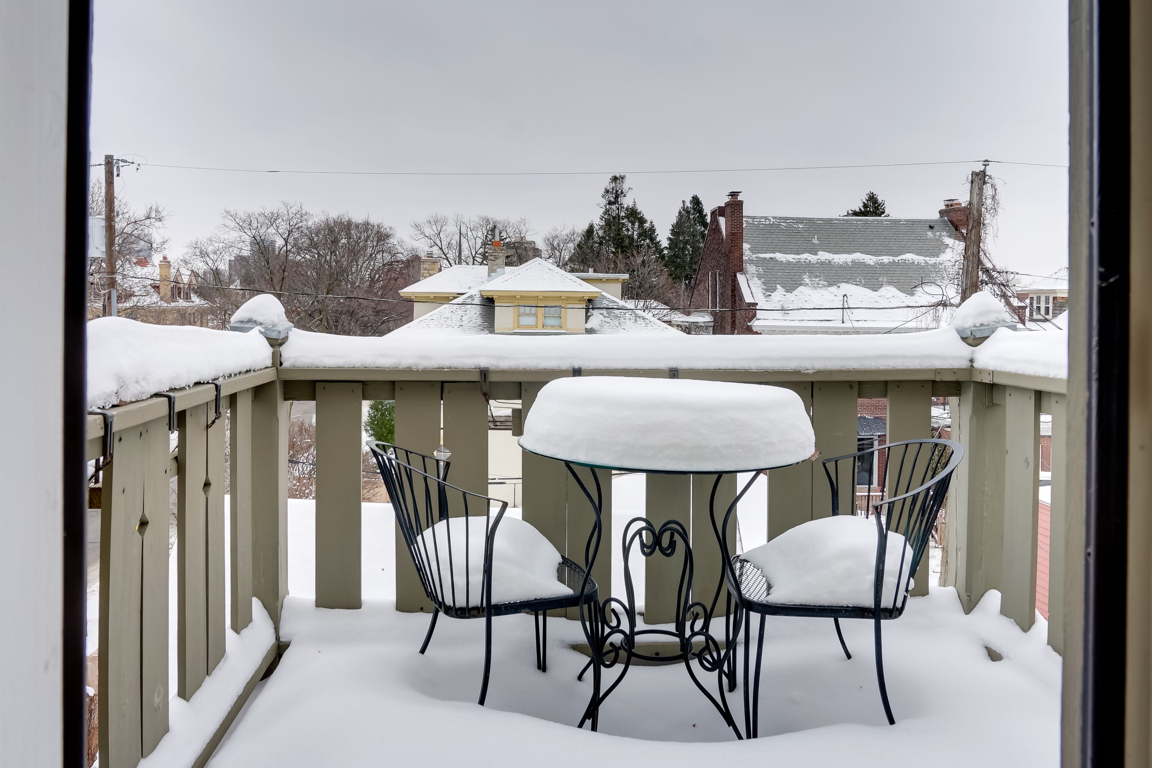 Private Balcony | 3rd-Floor Apartment