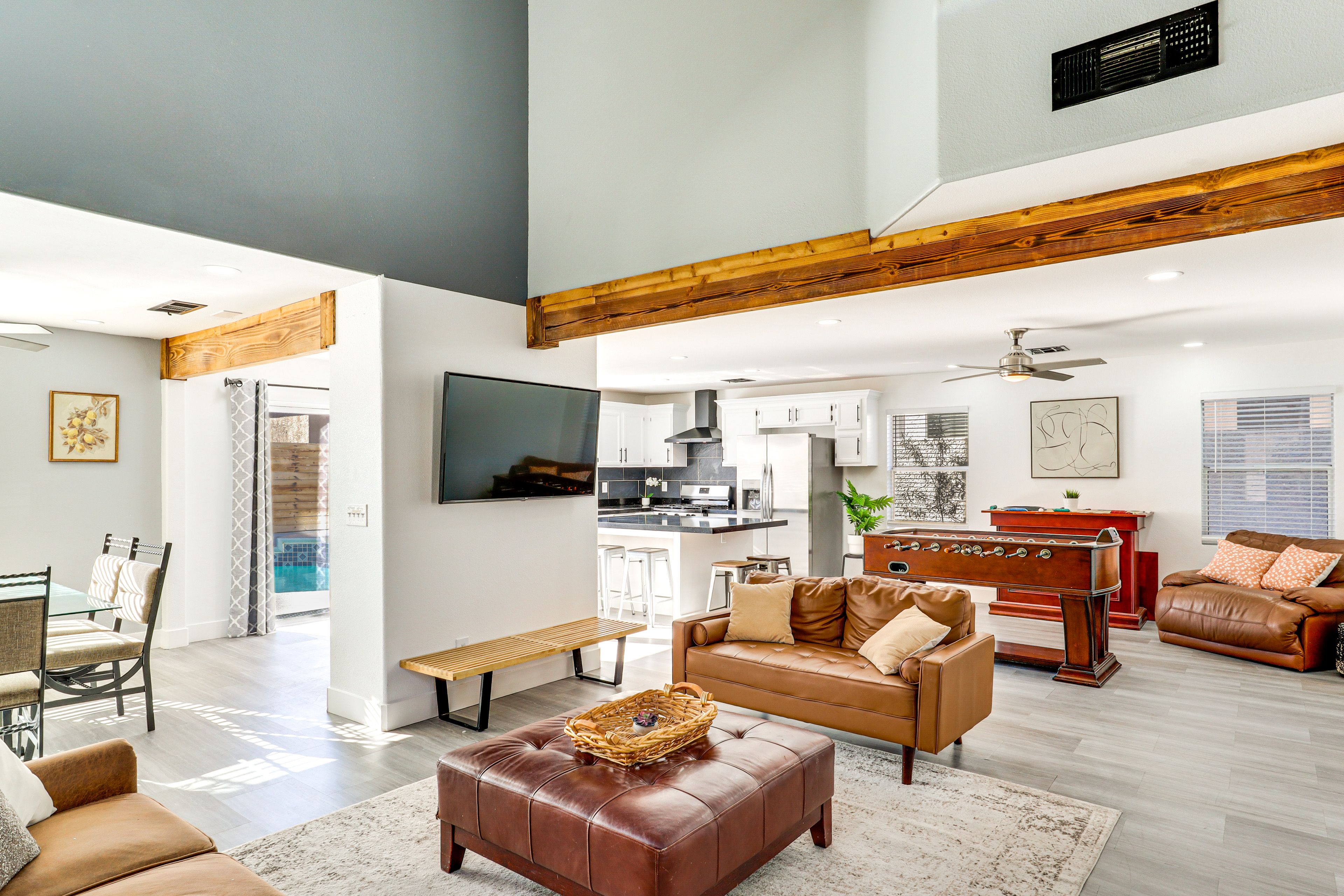 Las Vegas Vacation Rental | 5BR | 2.5BA | 2,200 Sq Ft | Stairs to Access