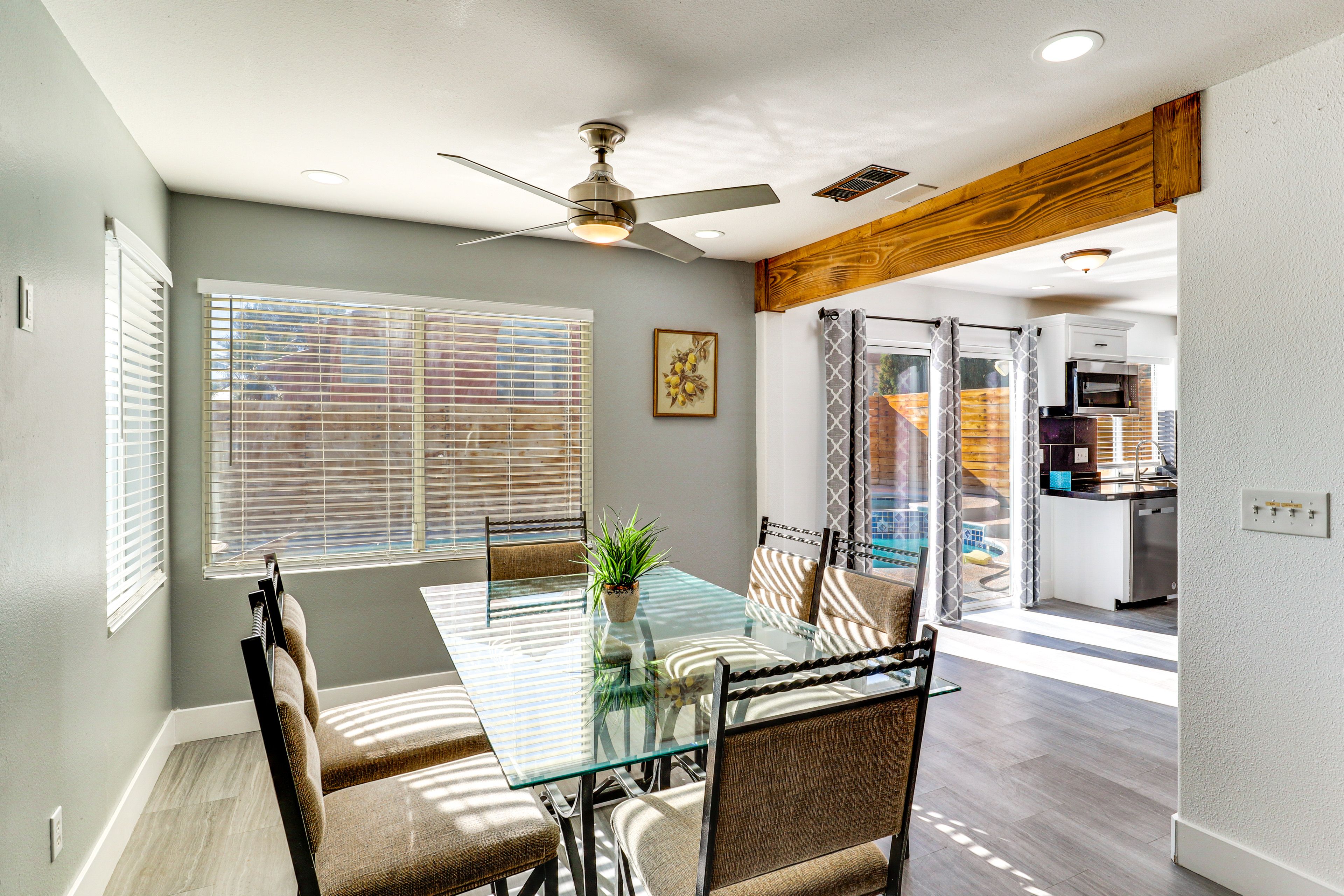 Dining Area | 1st Floor | Dishware & Flatware Provided