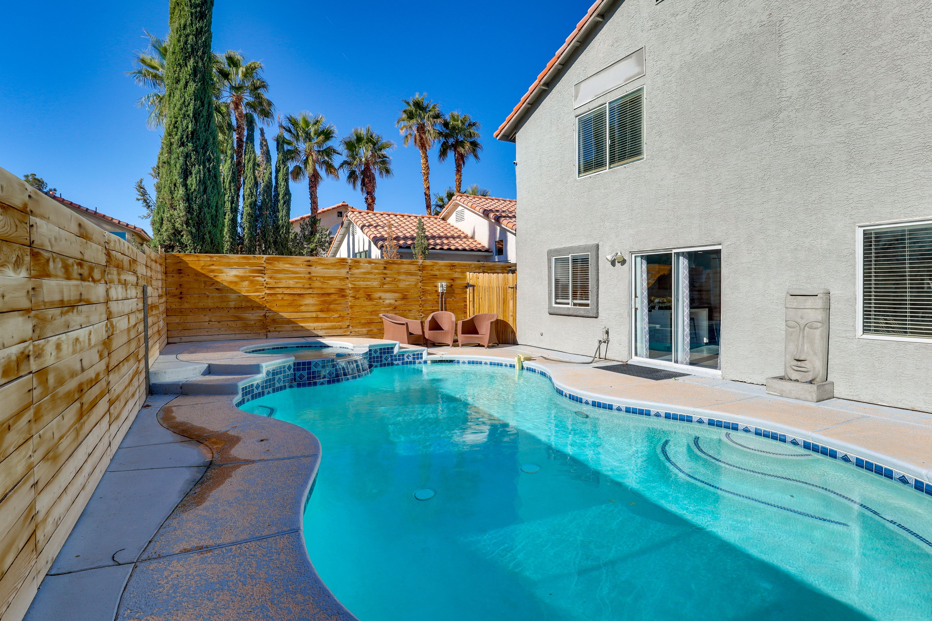 Back Exterior | Pool (Heated w/ Addt'l Fee) | Hot Tub