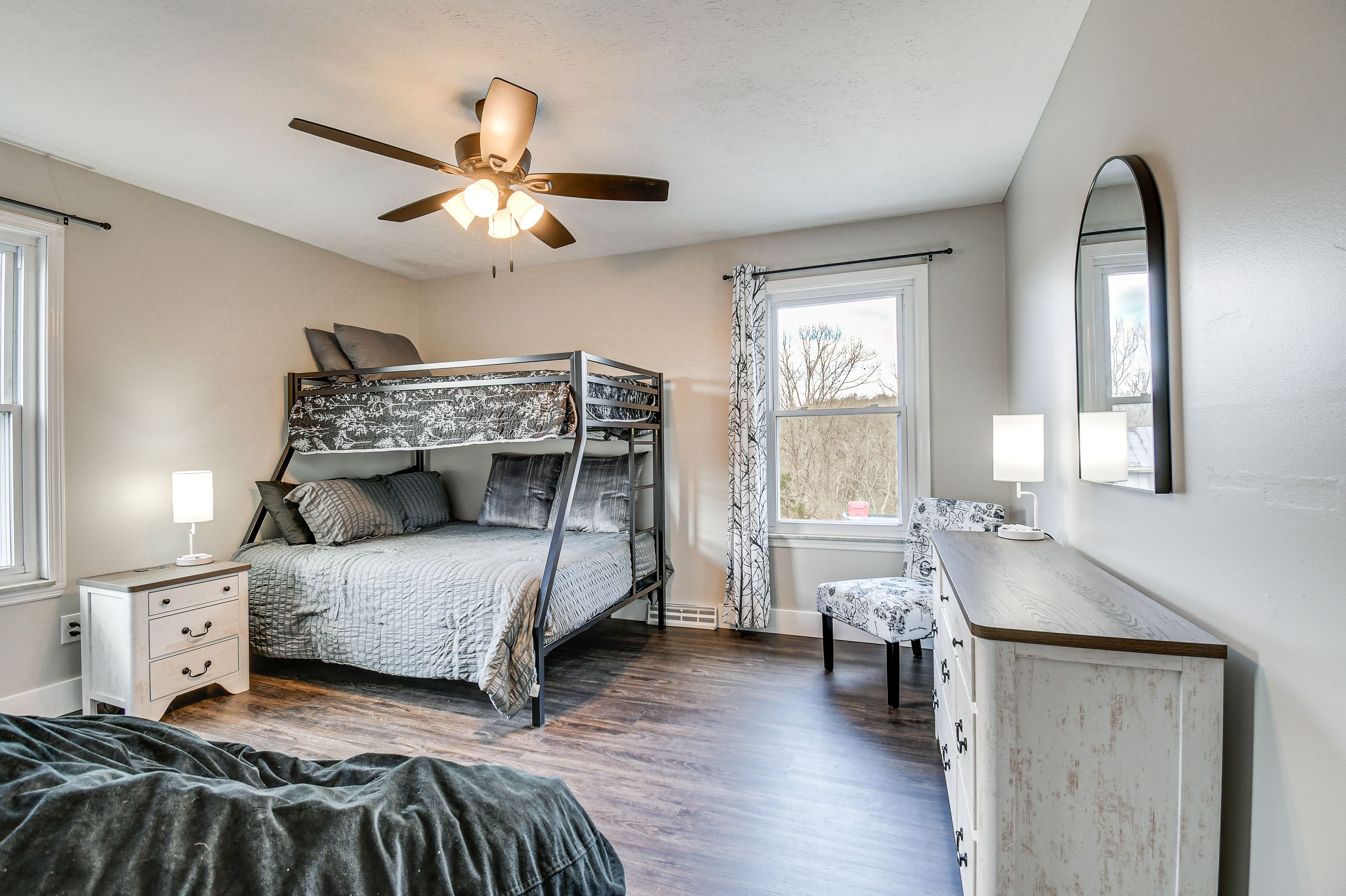 Bedroom 3 | Main Level | Twin/Queen Bunk Bed