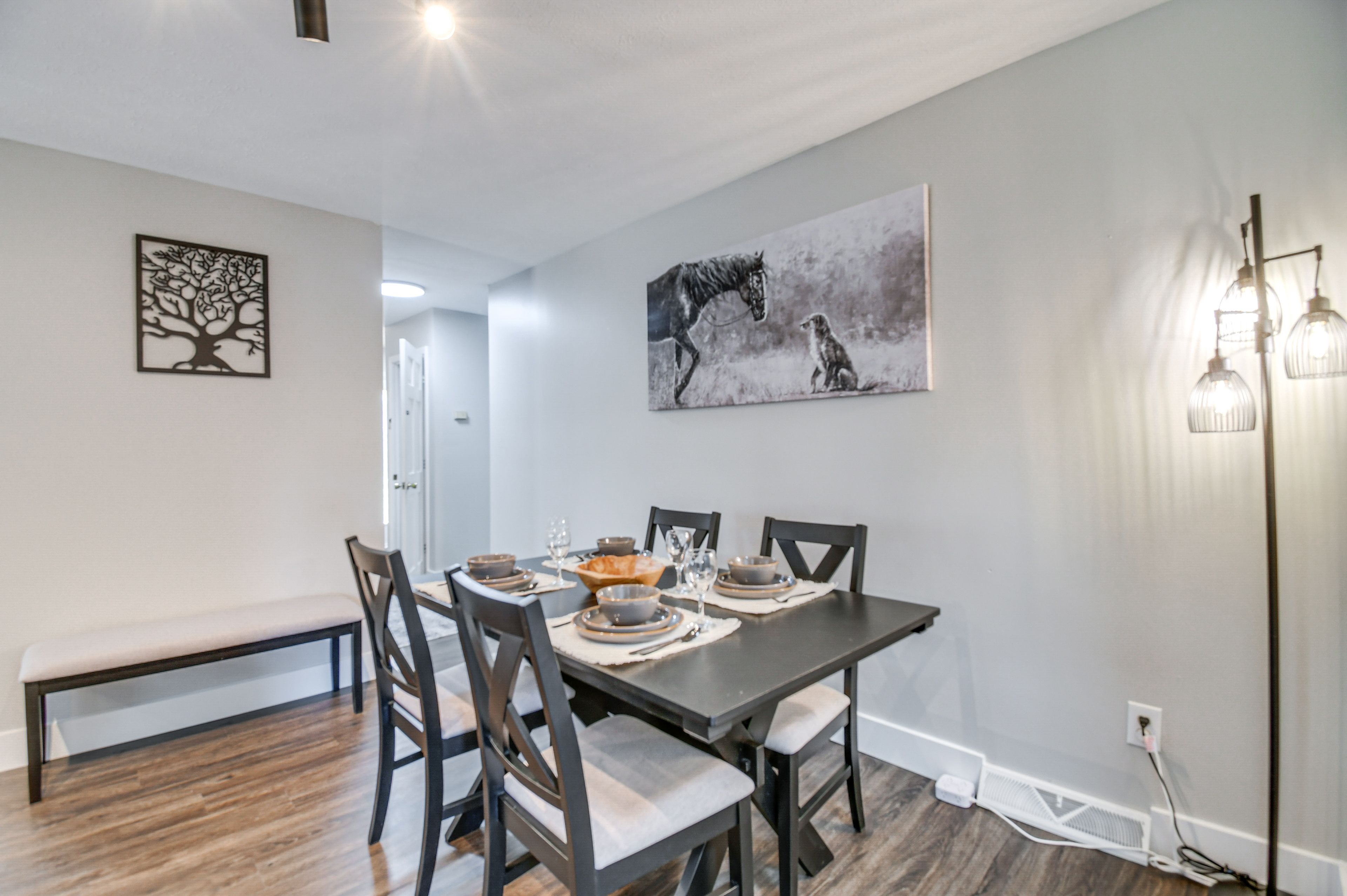 Dining Area | Main Level | Dishware & Flatware