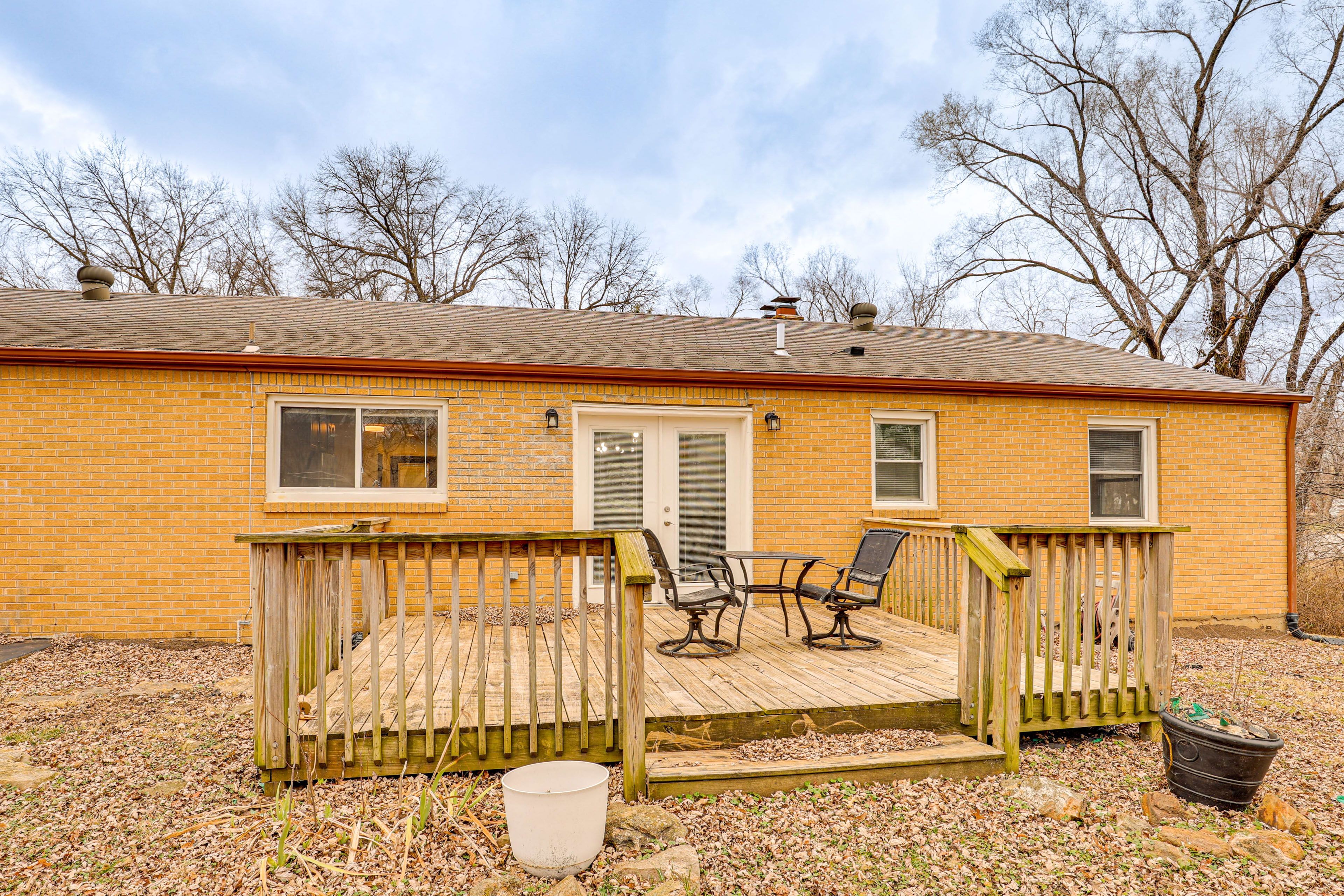 House Exterior | Deck w/ Dining Area