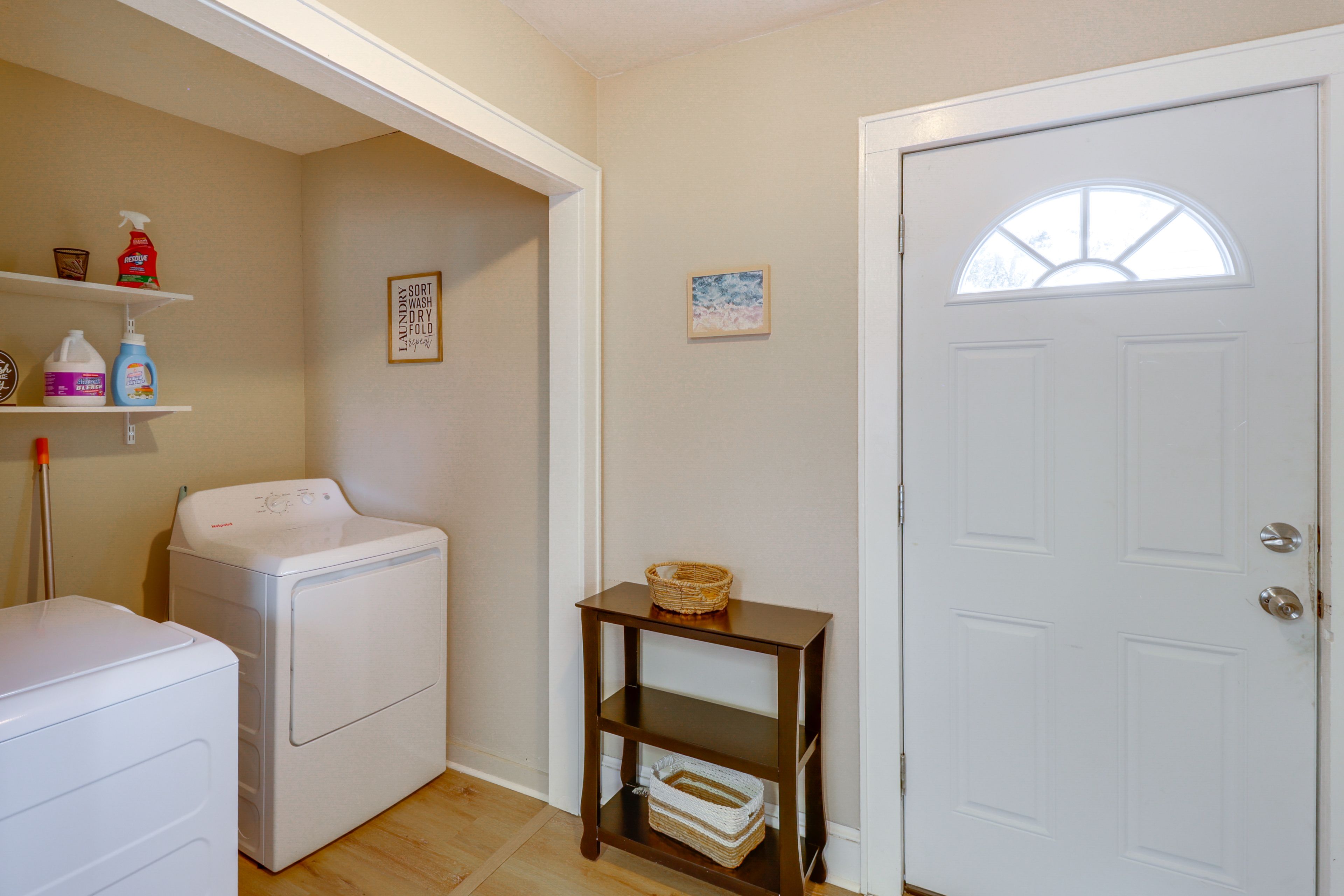 Washer & Dryer | Laundry Detergent Provided