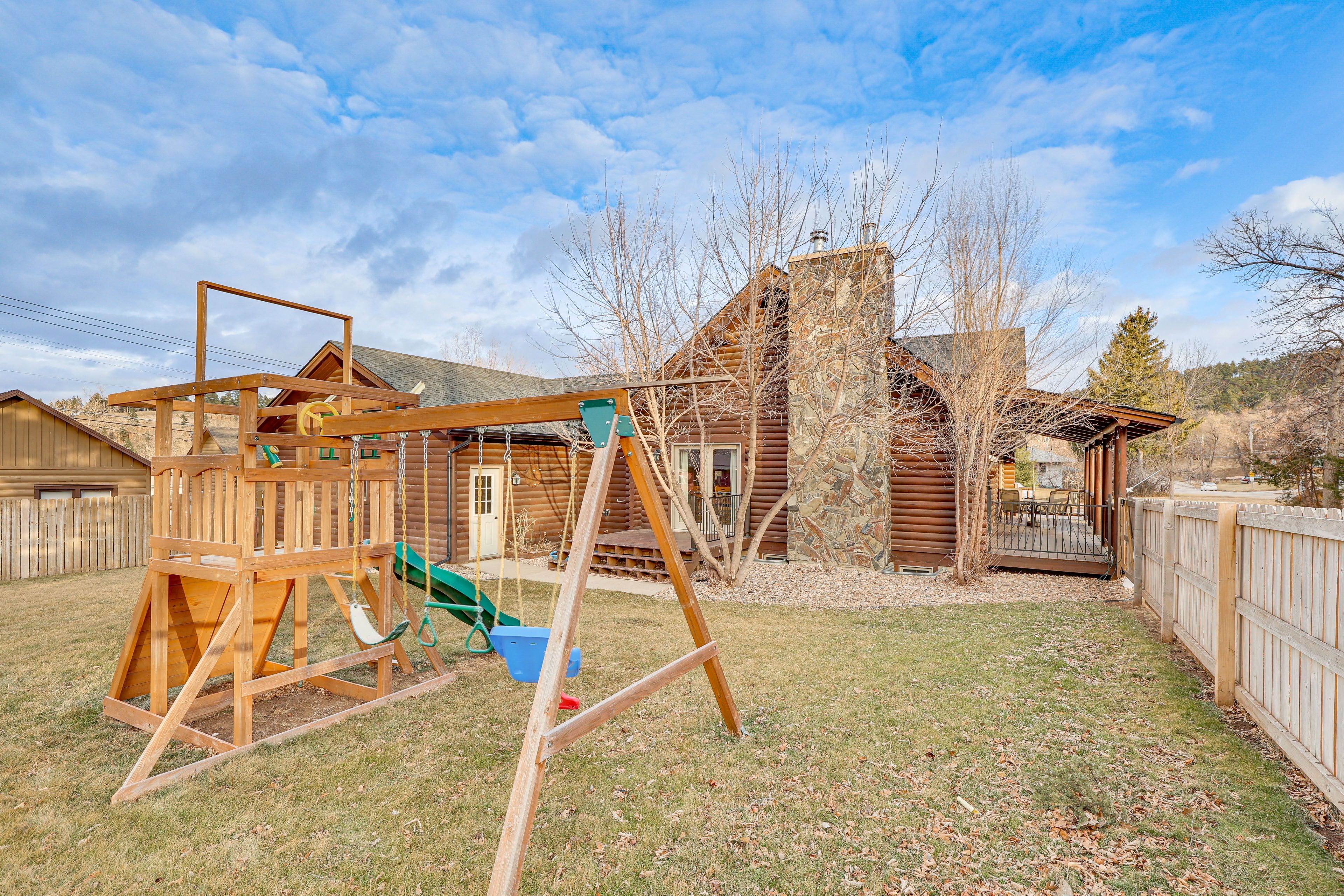 Exterior | Private Yard | Swing Set