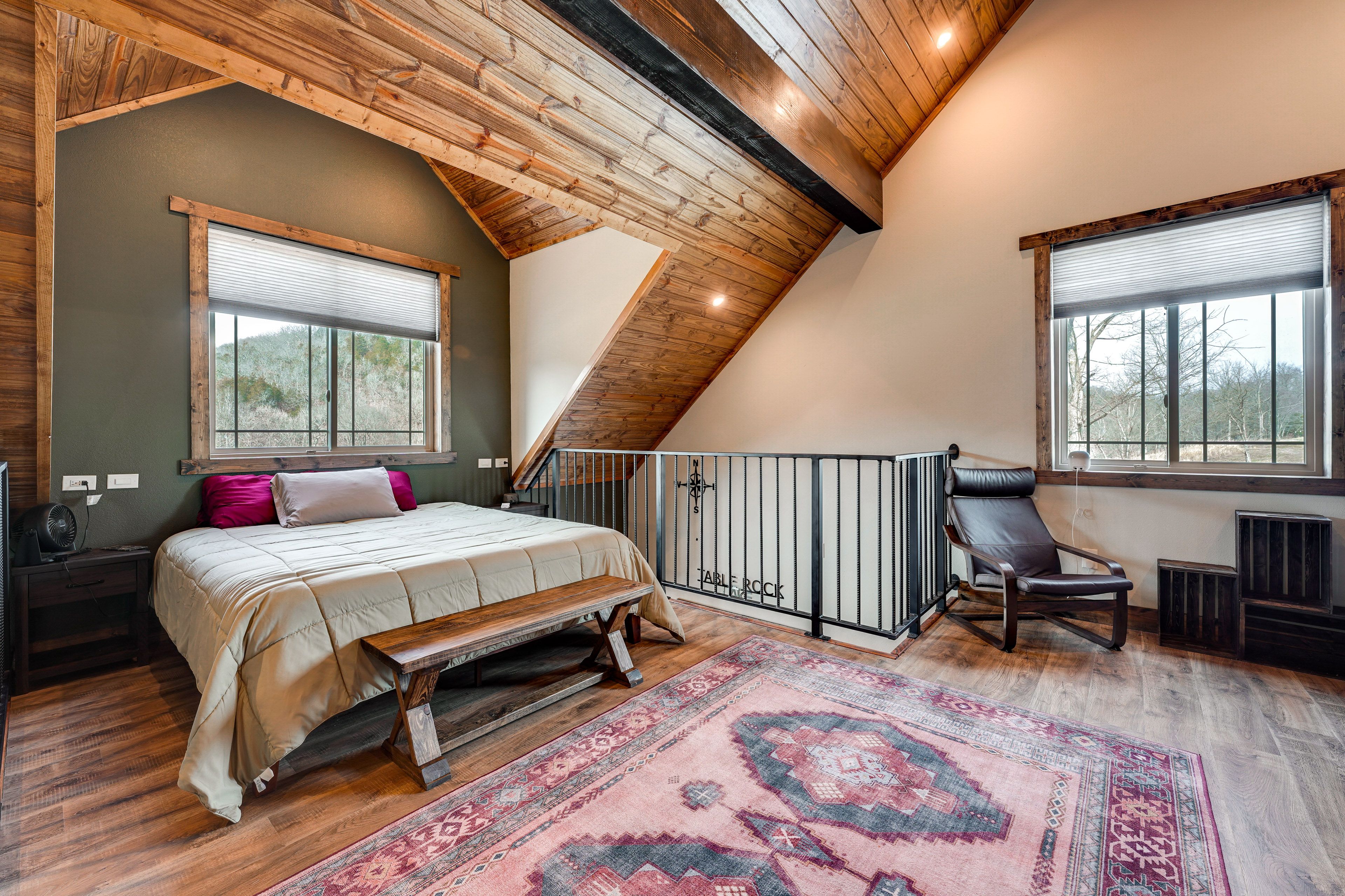 Loft | Upper Level | King Bed | Twin Bunk Bed