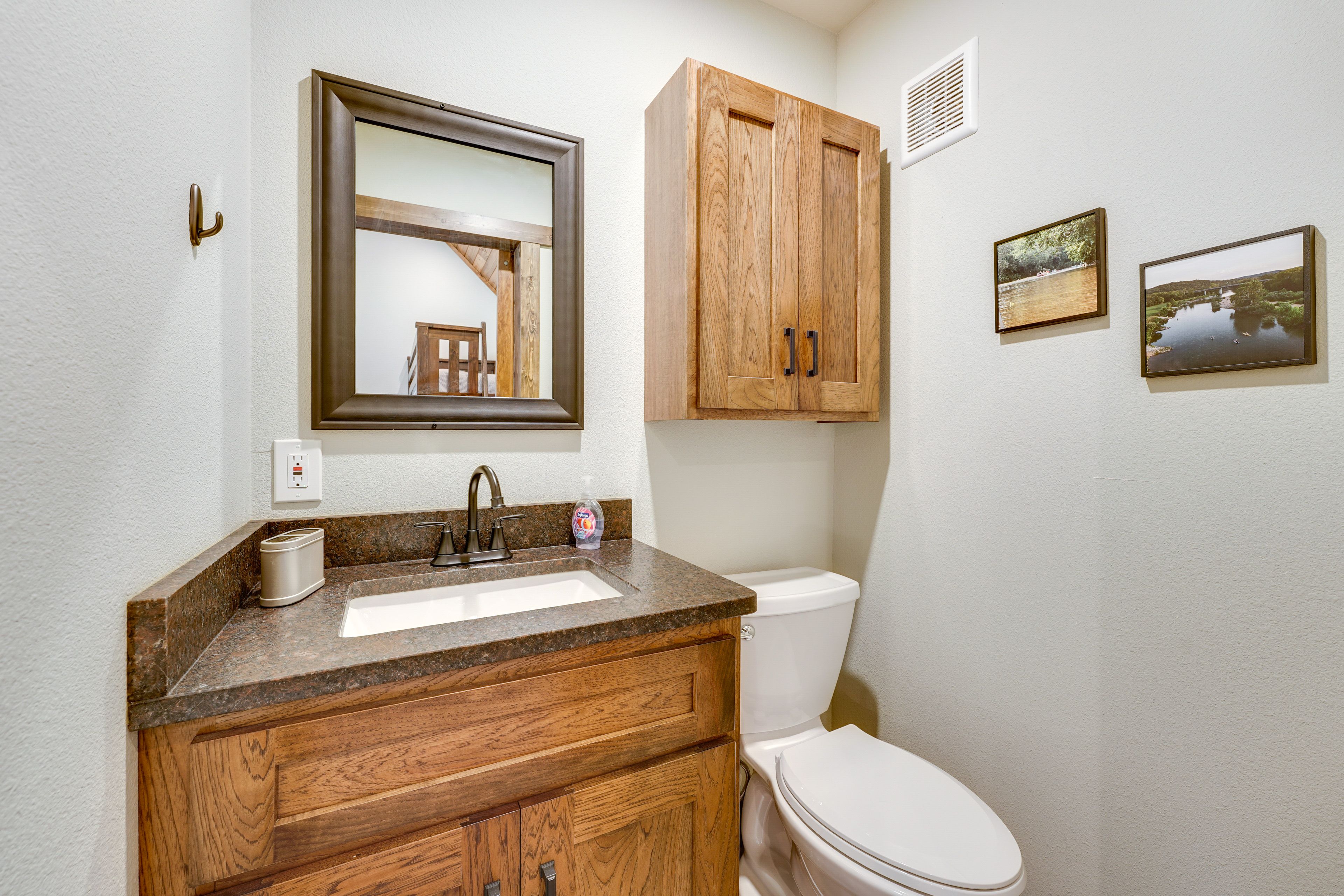 Half Bathroom | Upper Level