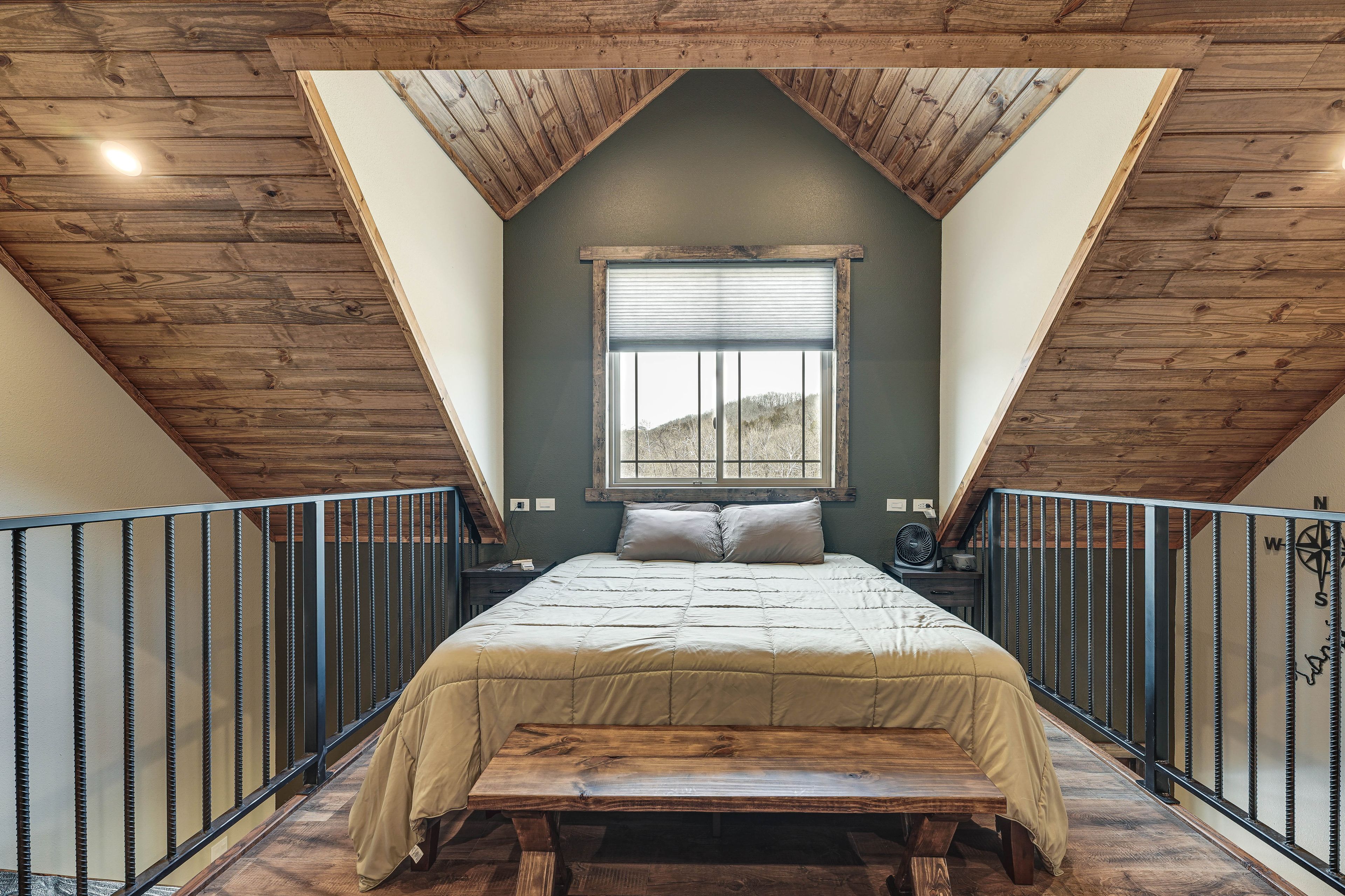 Loft | Upper Level | King Bed | Twin Bunk Bed