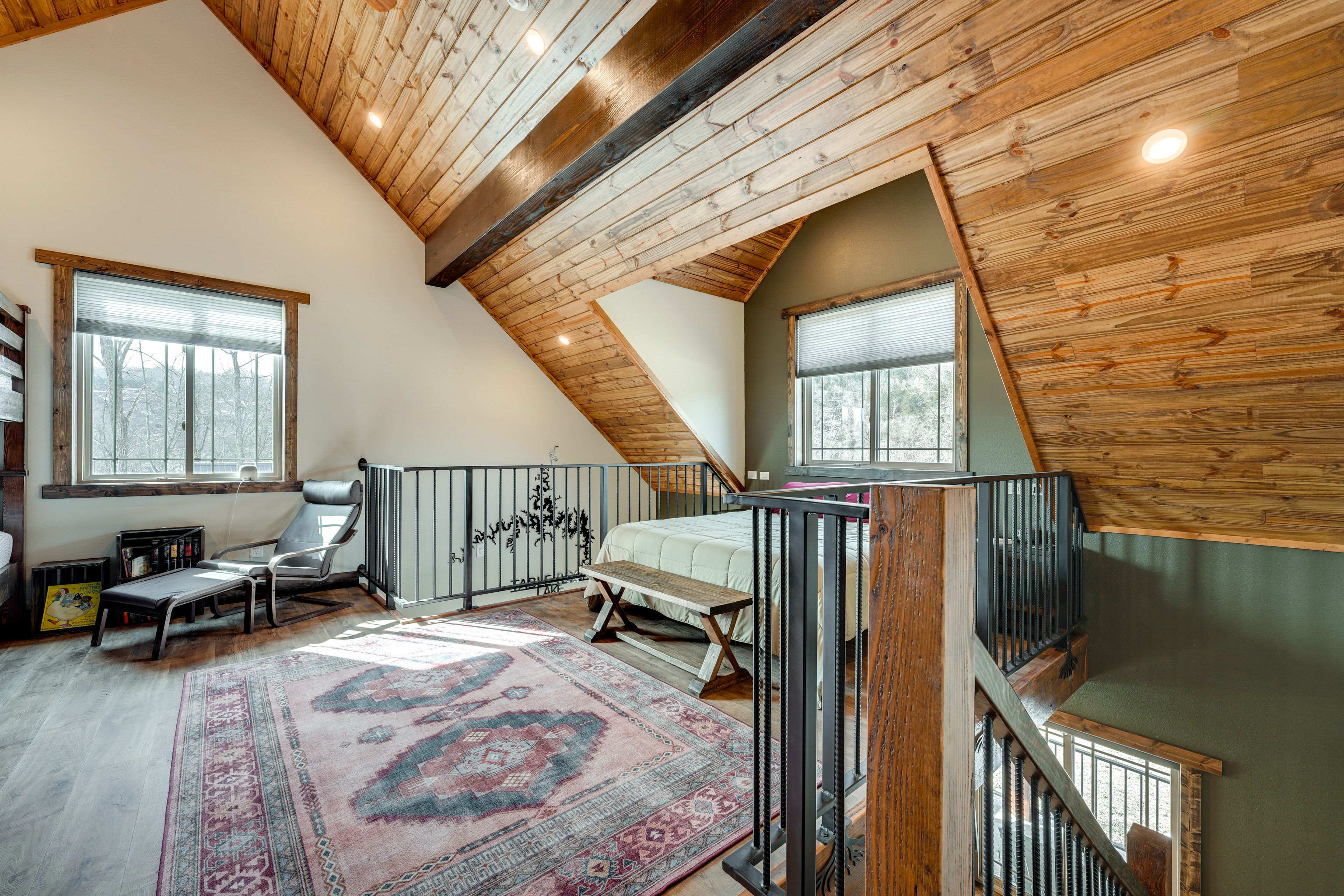 Loft | Upper Level | King Bed | Twin Bunk Bed