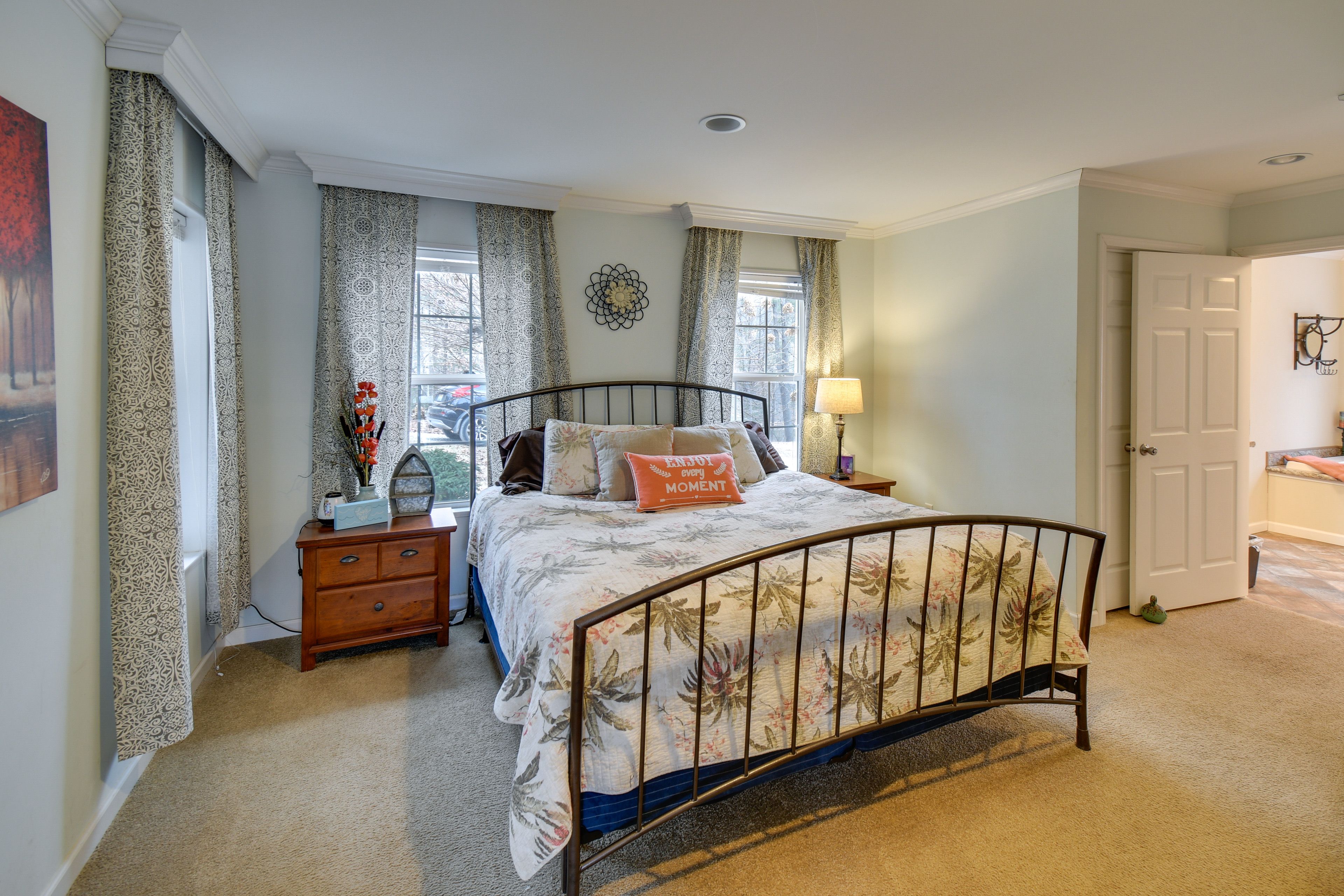 Bedroom 1 | Main Level | King Bed | Smart TV