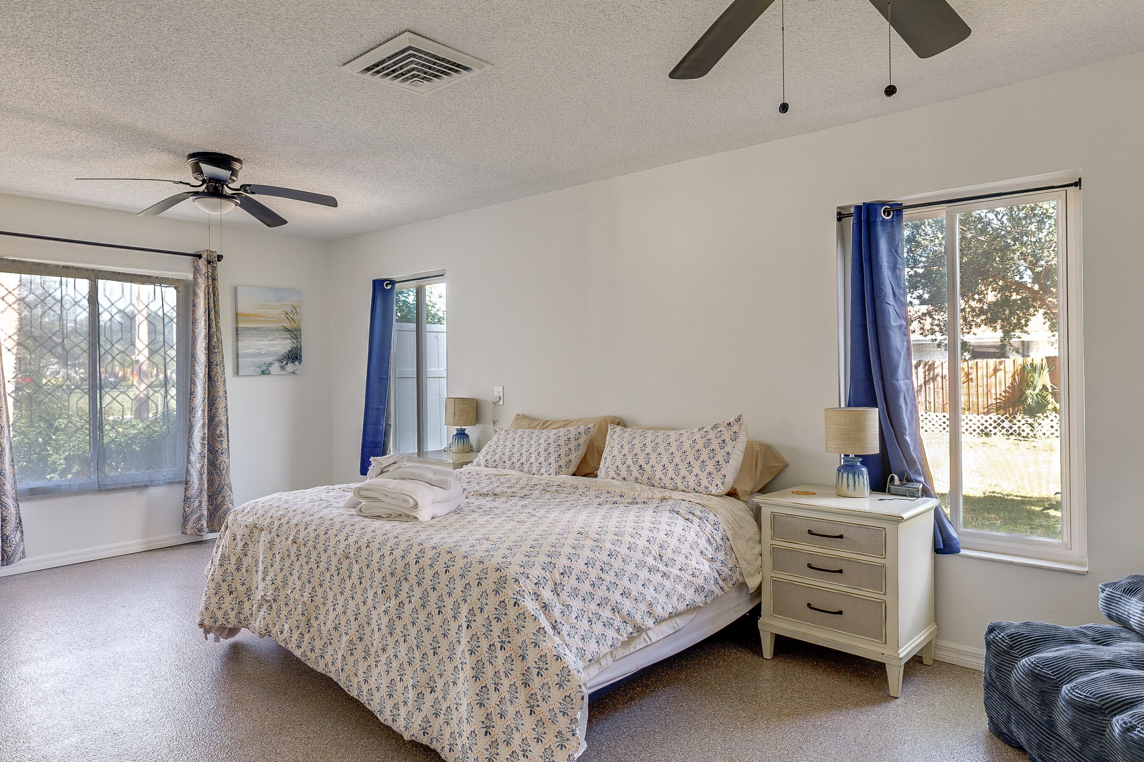 Bedroom 1 | King Bed | Twin Sleeper Chair