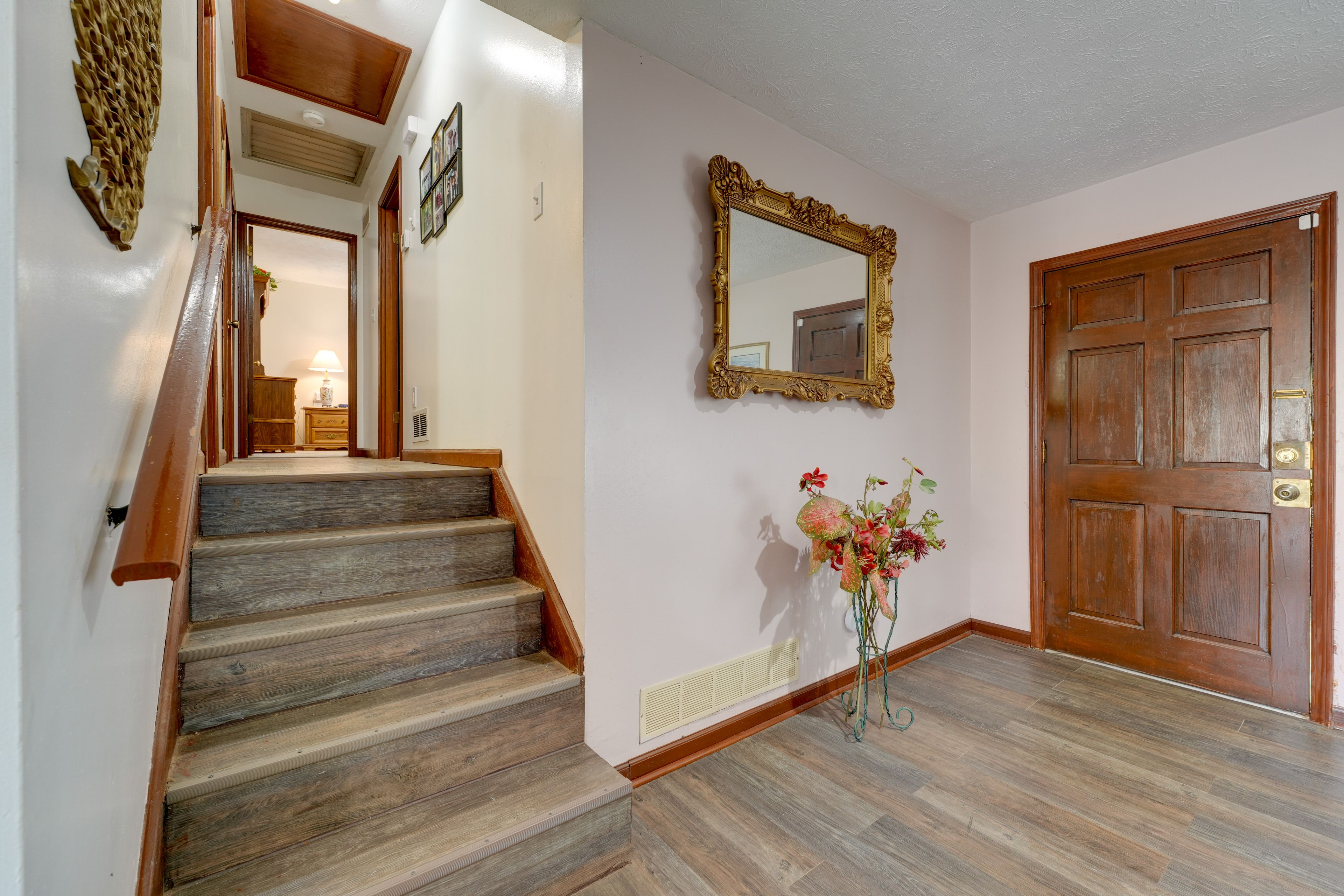 Stairs to Upper Level