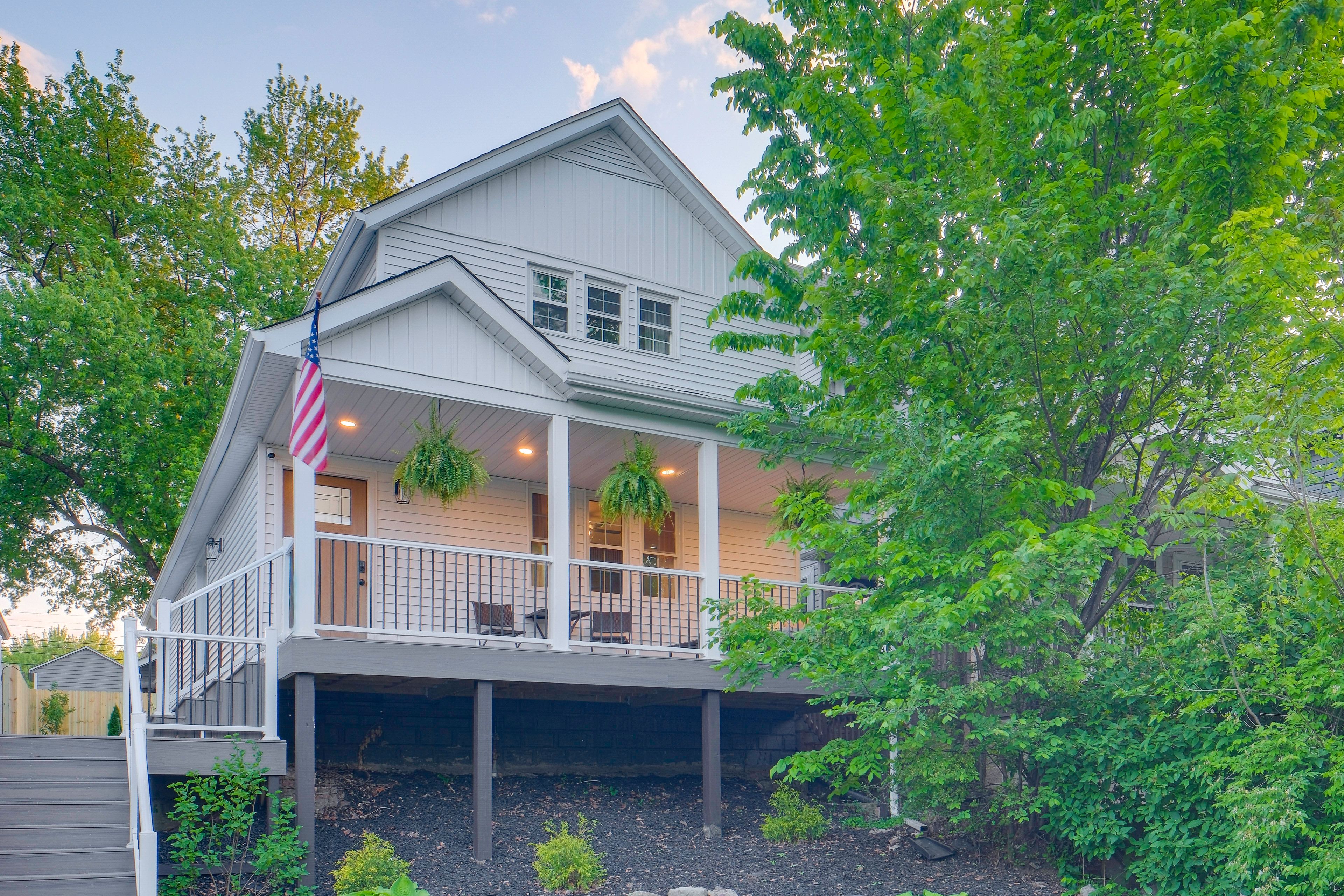 Cleveland Vacation Rental | 3BR | 2BA | 1,500 Sq Ft