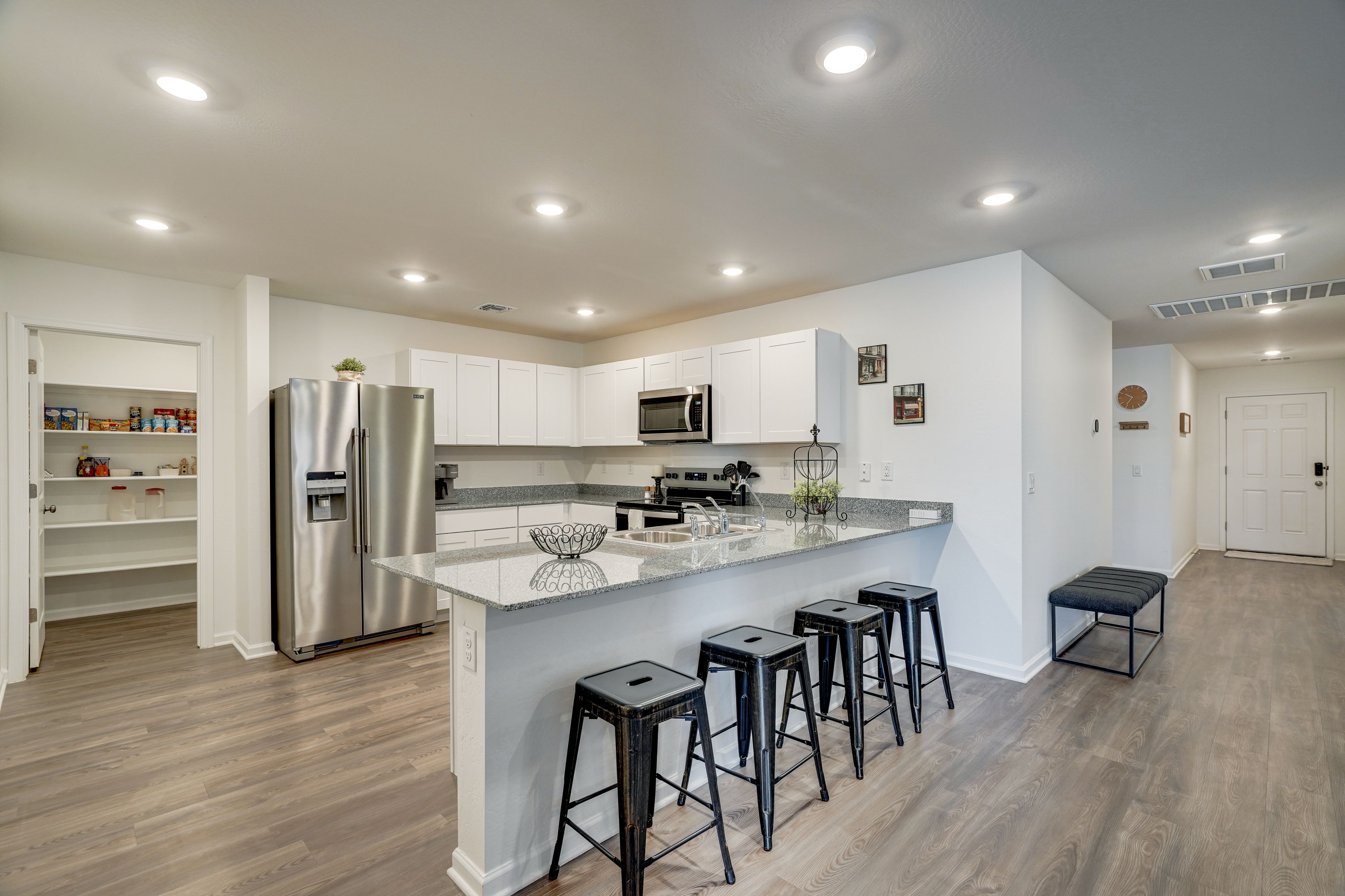 Kitchen | Breakfast Bar | Walk-In Pantry