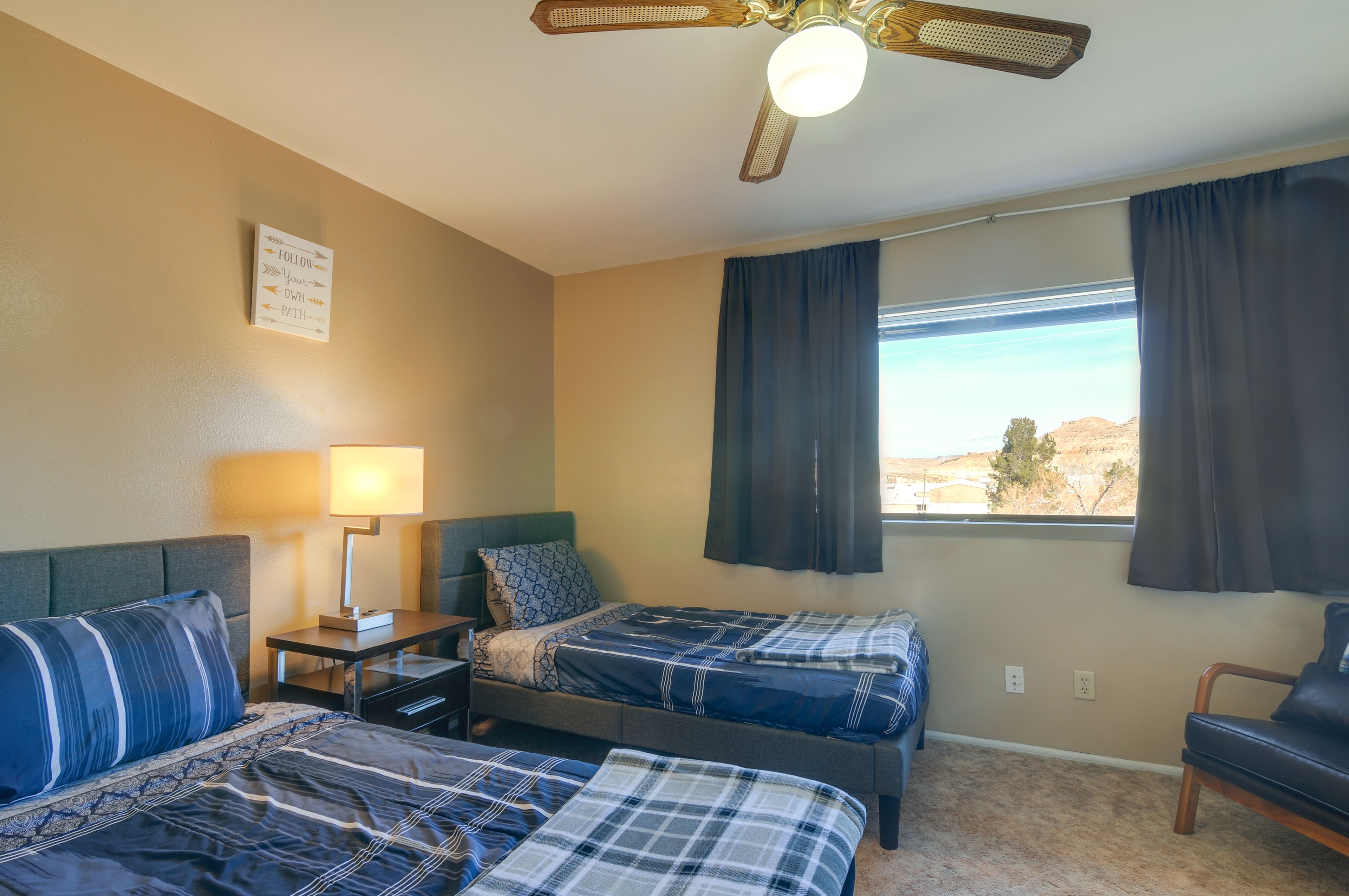 Bedroom 2 | 2 Twin Beds | 2nd Floor