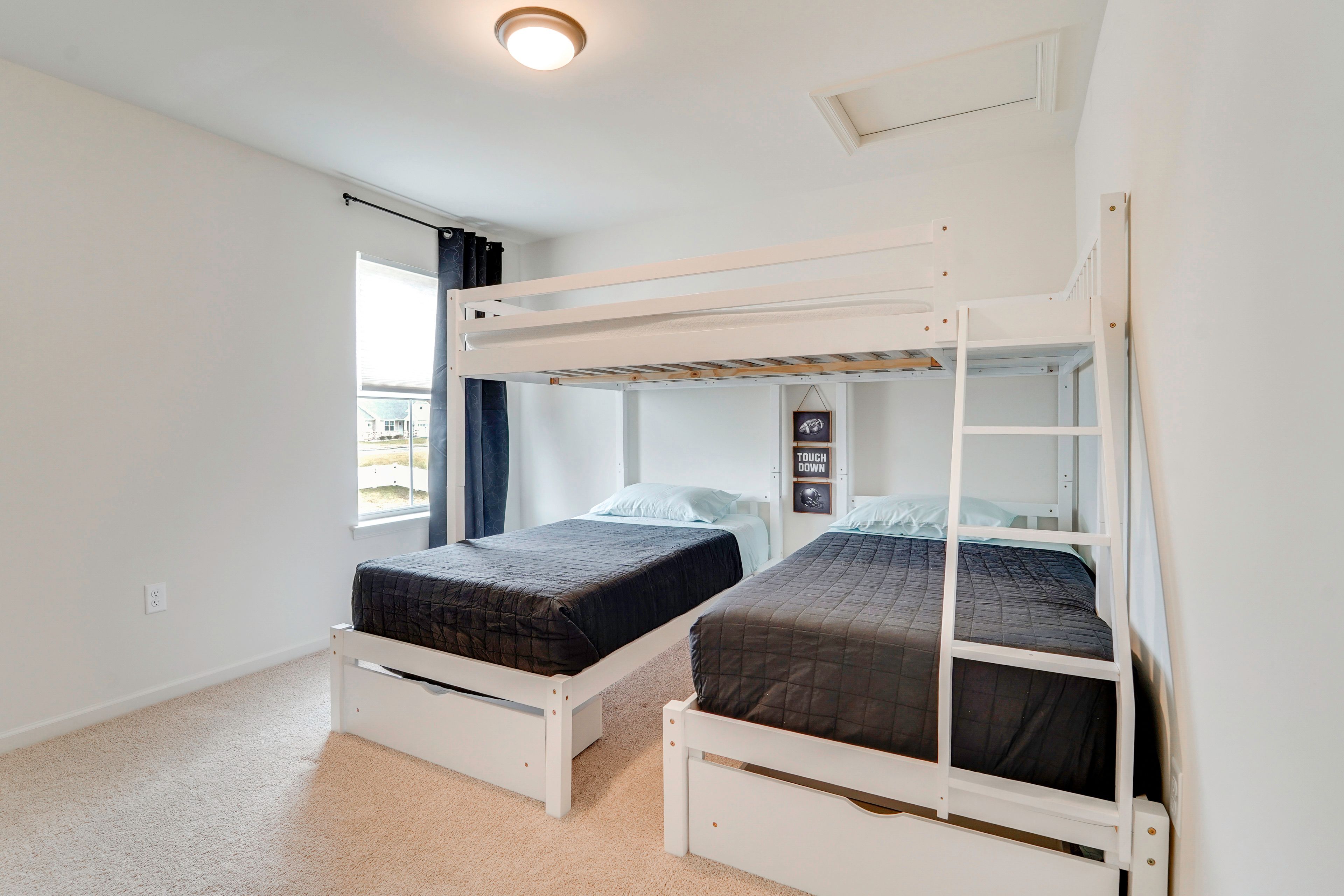 Bedroom 4 | 2nd Floor | 2 Twin Beds | 1 Lofted Full Bed