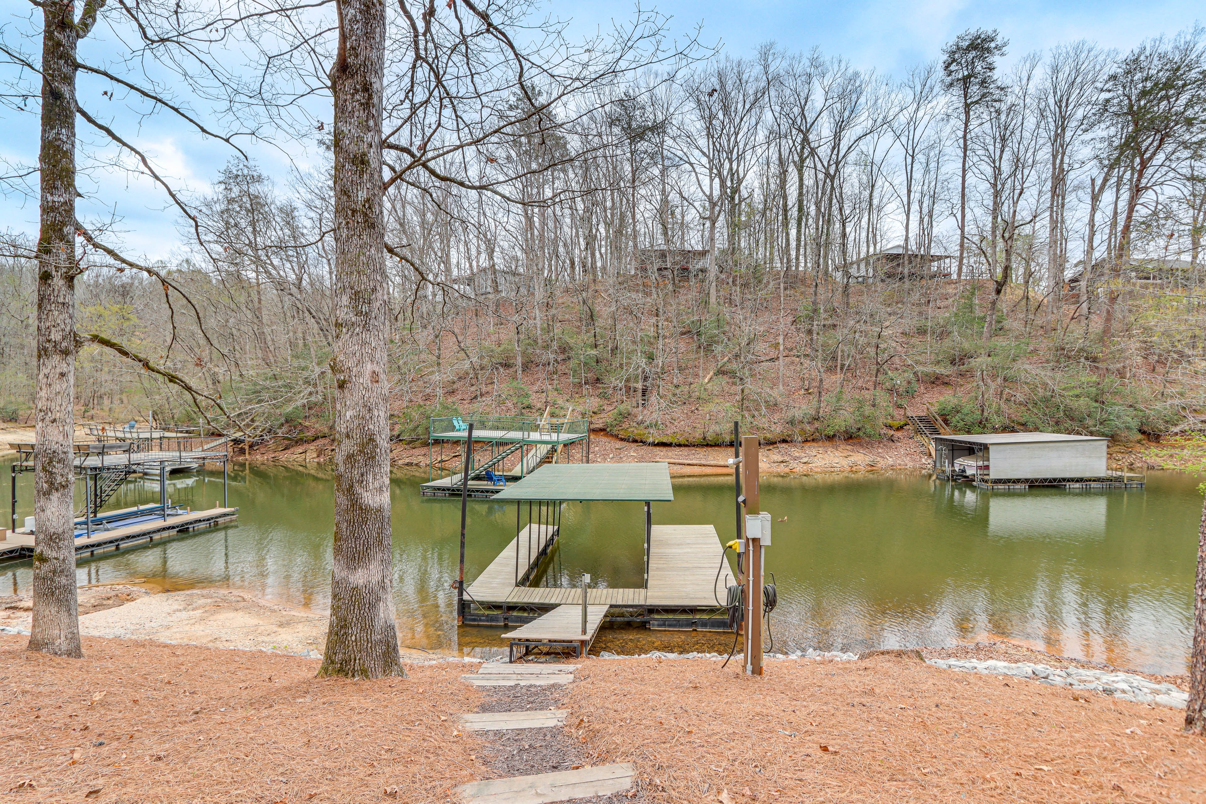 Spacious Yard | Private Boat Dock