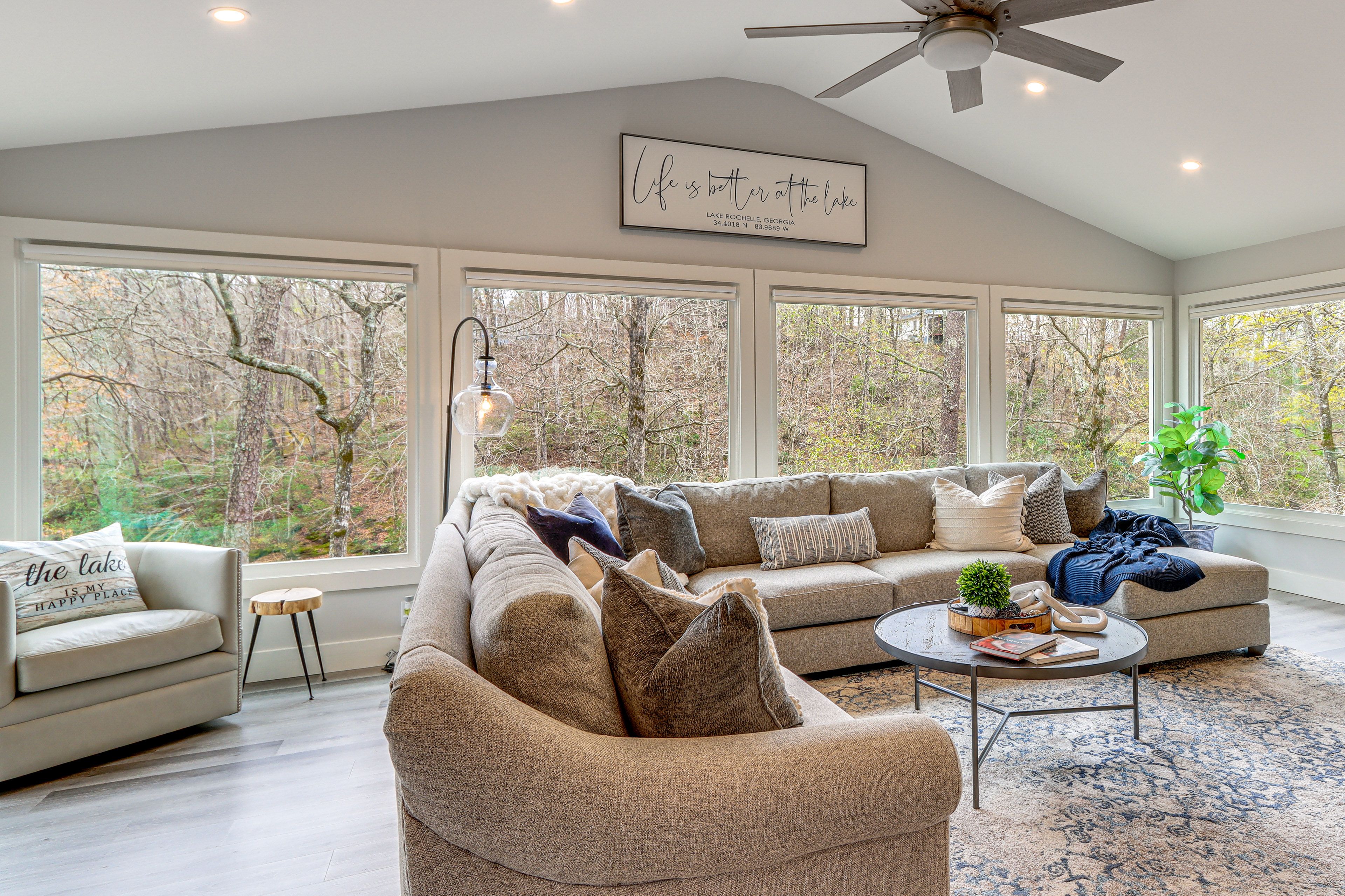 Property Interior | Central A/C & Heating | In-Unit Laundry