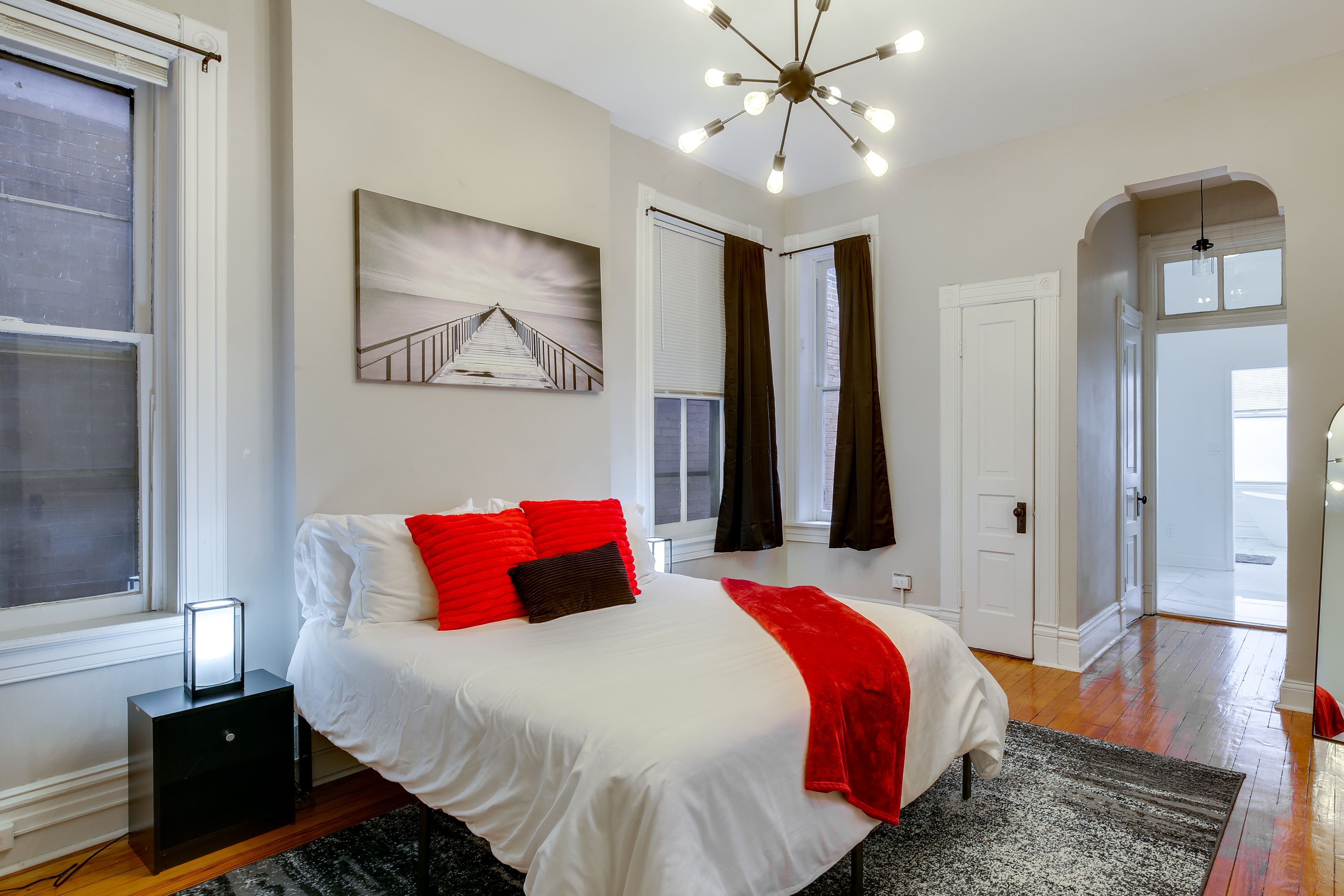 Bedroom 1 | Queen Bed | Linens | 2nd Floor