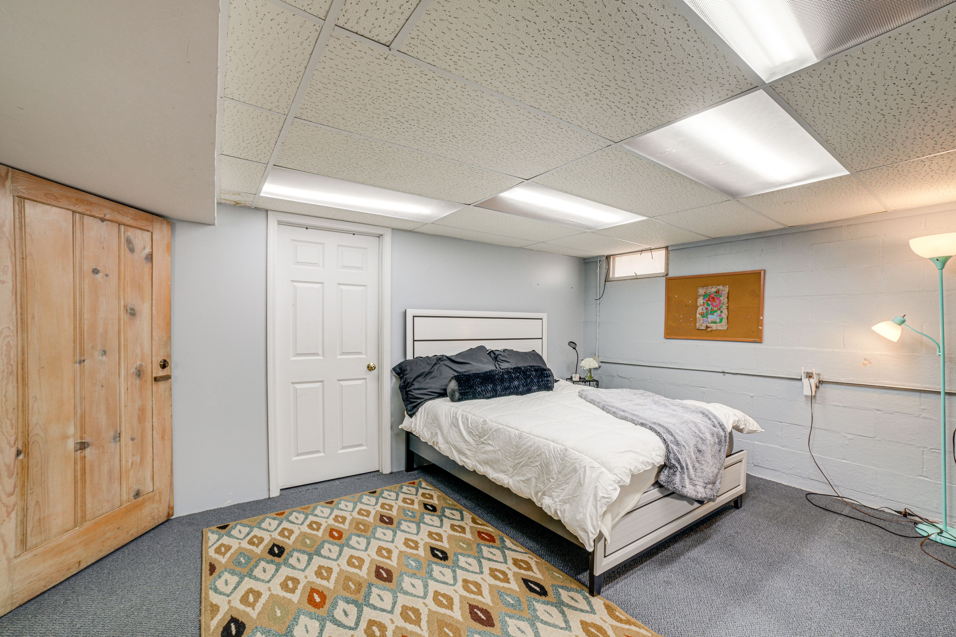 Bedroom 4 | Full Bed | Basement