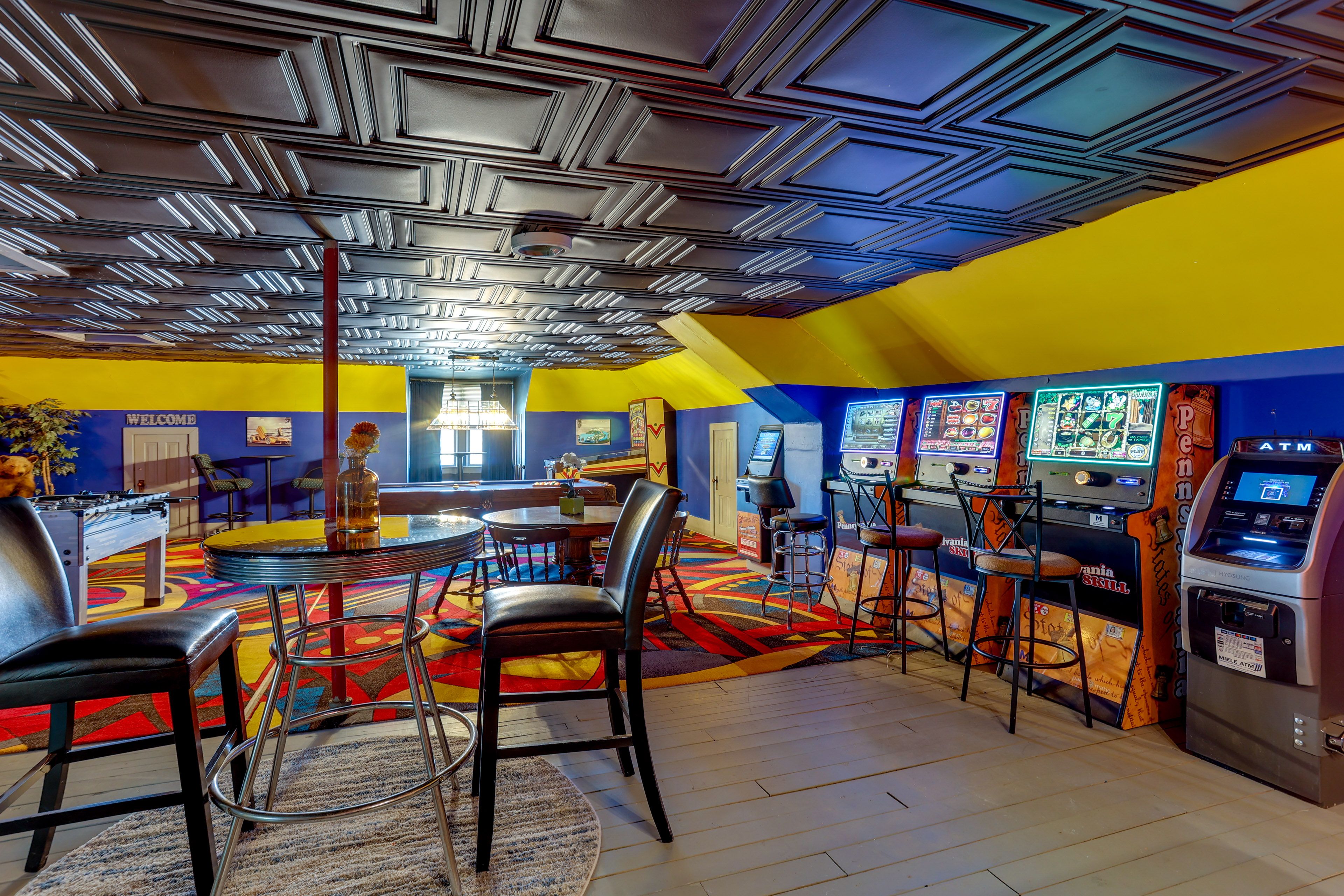 Game Room | 2 Pool Tables | Foosball Table | Dartboard | Upper Level