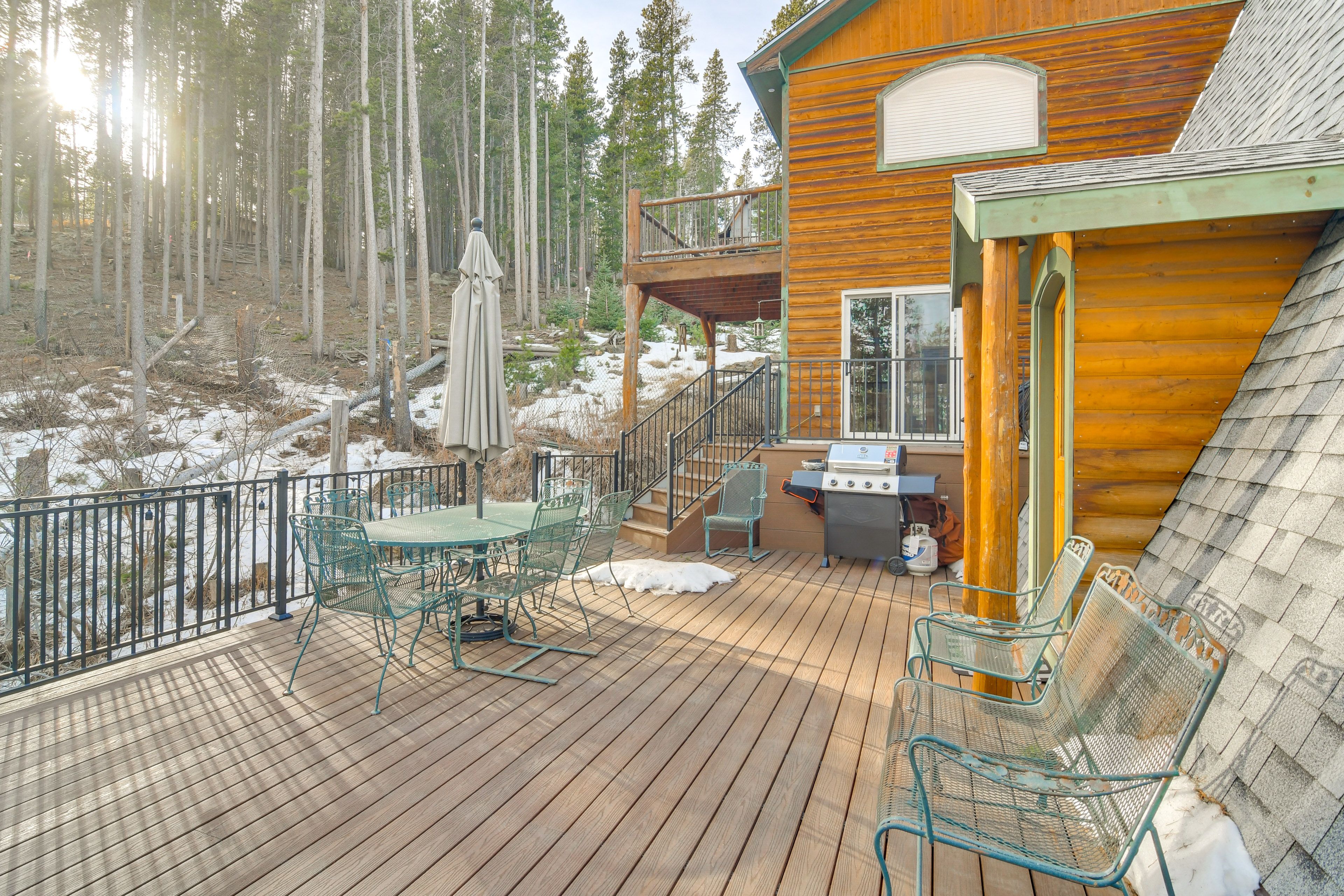 Multi-Level Deck | Gas Grill | Dining Area | Hot Tub