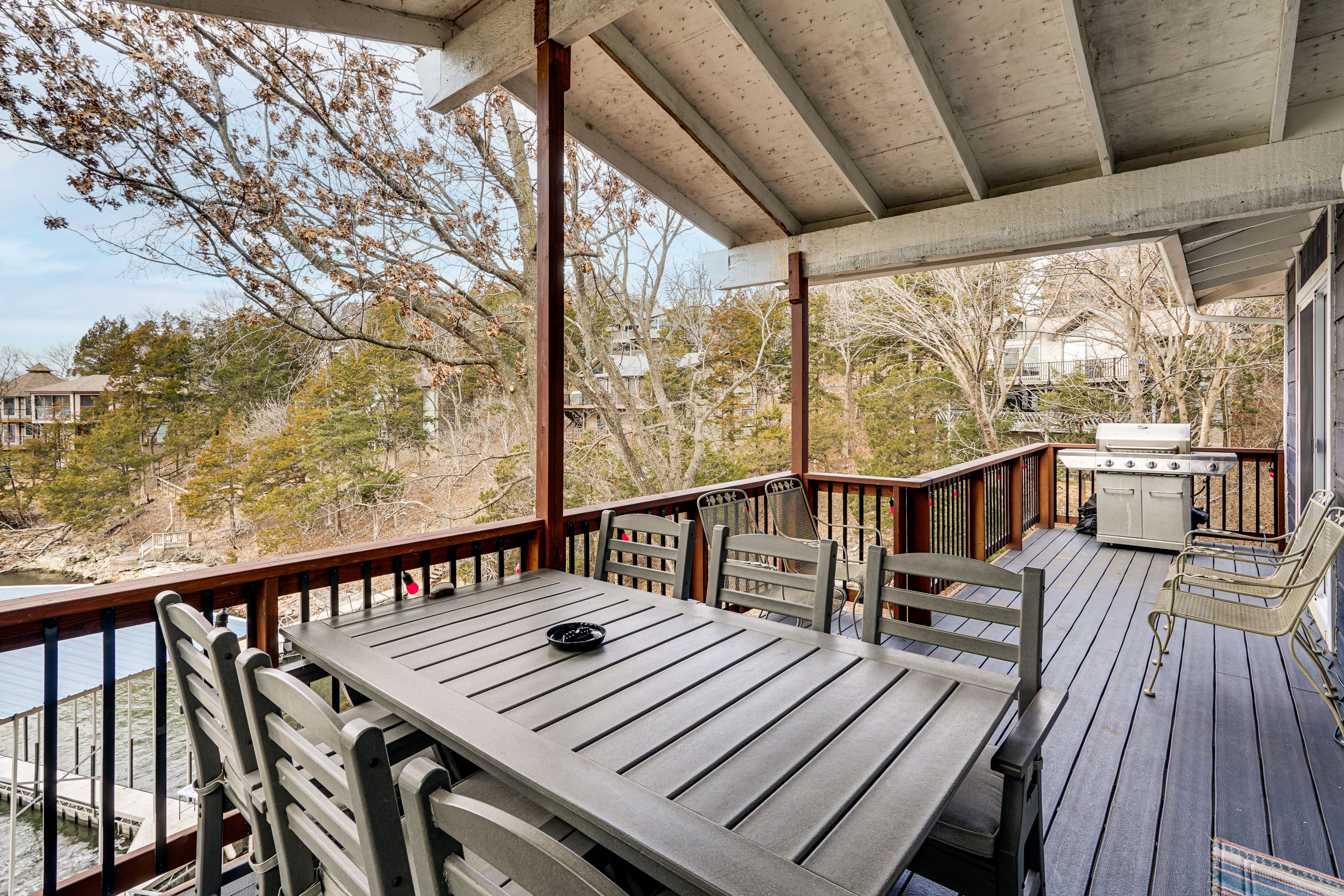 Osage Beach Vacation Rental | 3BR | 2BA | 1,835 Sq Ft | Stairs Required