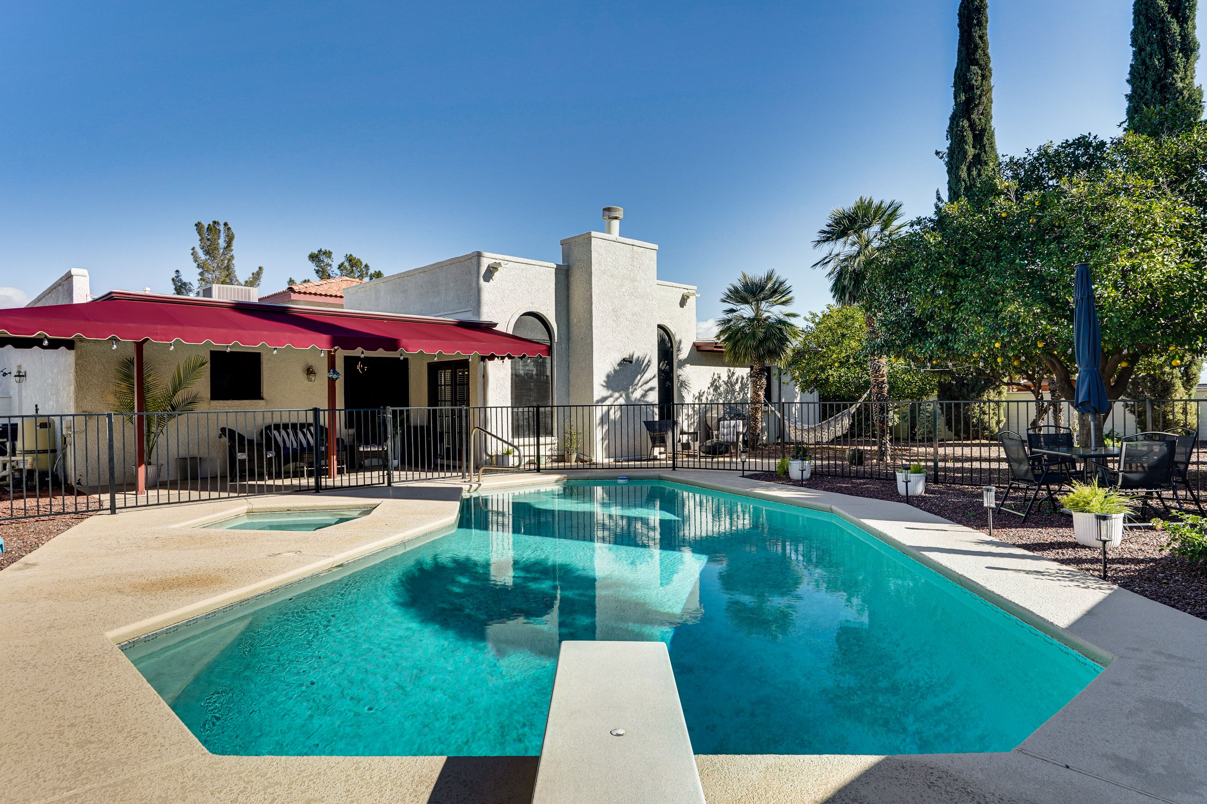 Tucson Vacation Rental | 4BR | 2BA | 2,454 Sq Ft | 1 Step to Enter