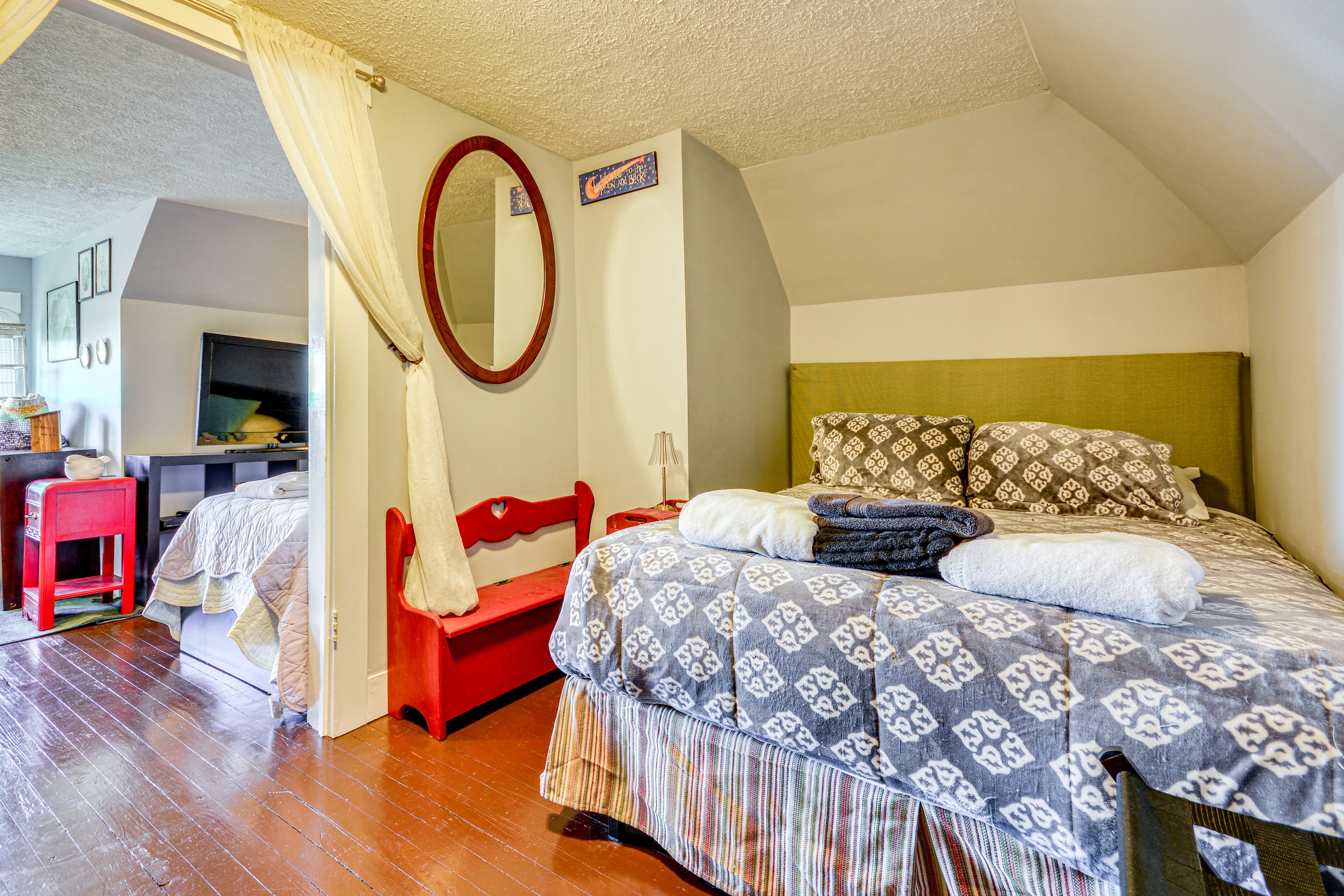 Bedroom 4 (Accessible via Bedroom 3) | Queen Bed | 2nd Floor