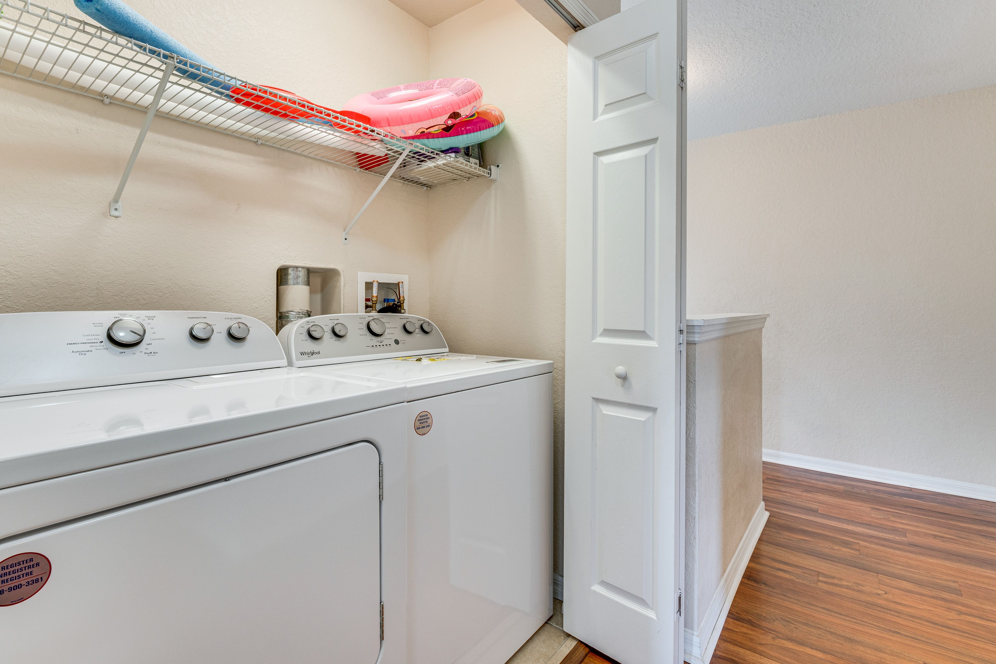 In-Unit Laundry | Detergent | Iron & Board | 2nd Floor