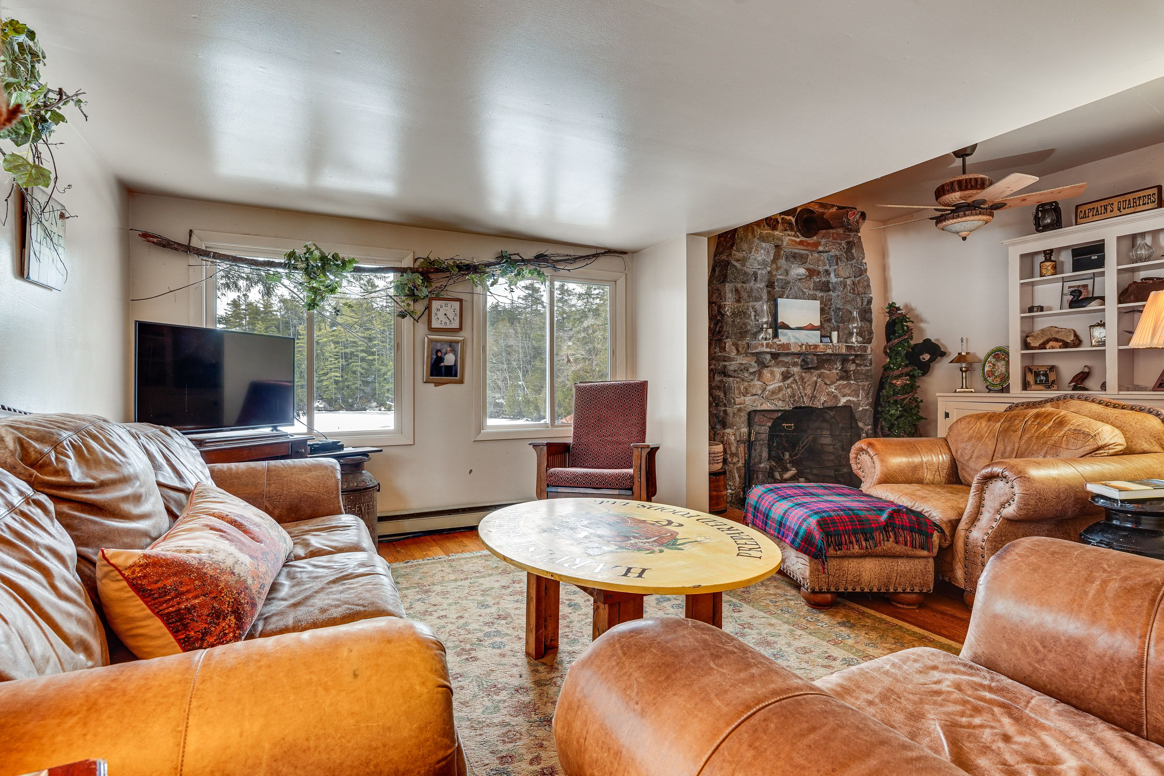 Family Room | Smart TV | Water Views | 1st Floor