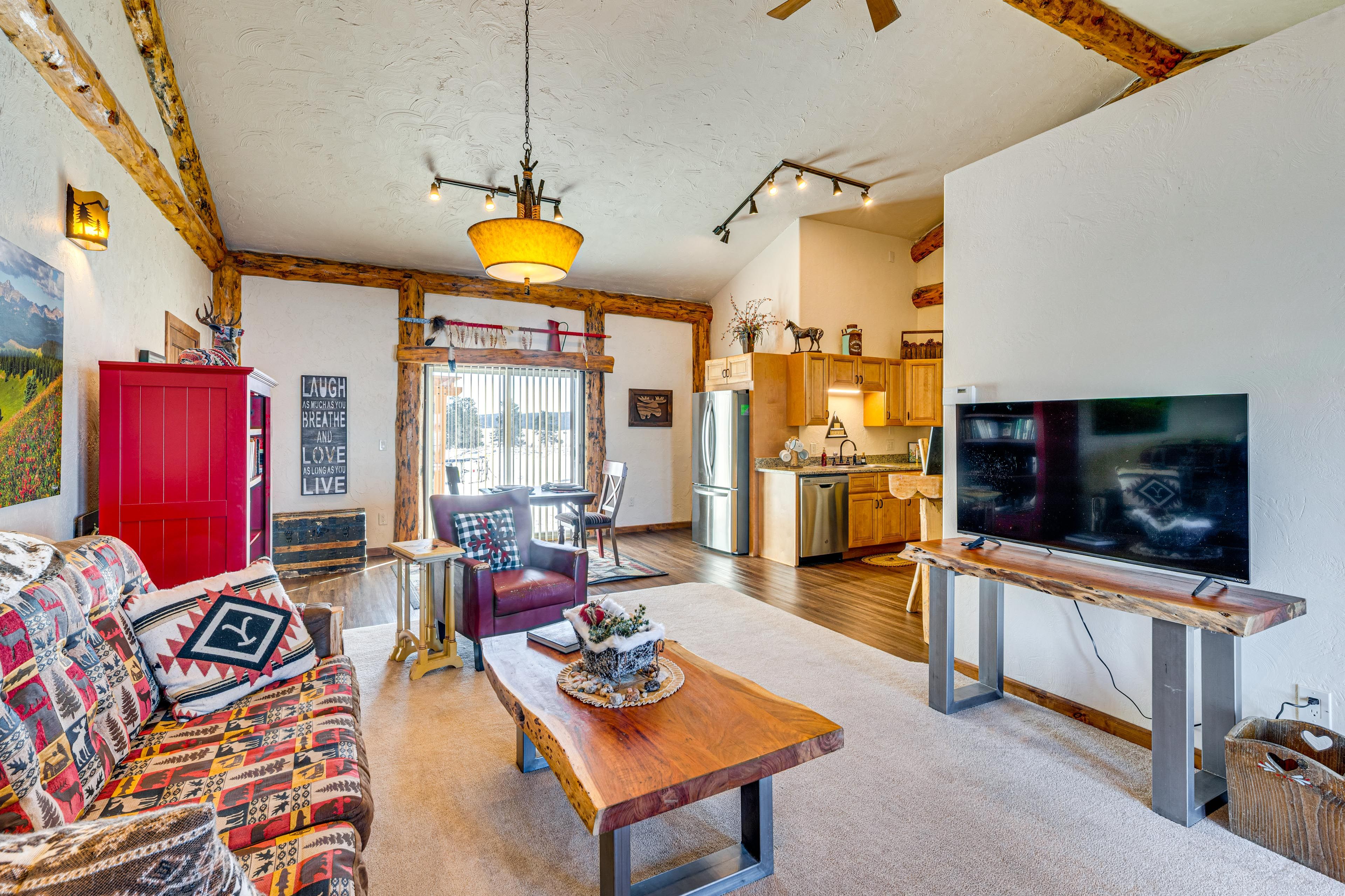 Studio Interior | Smart TV | Queen Sleeper Sofa