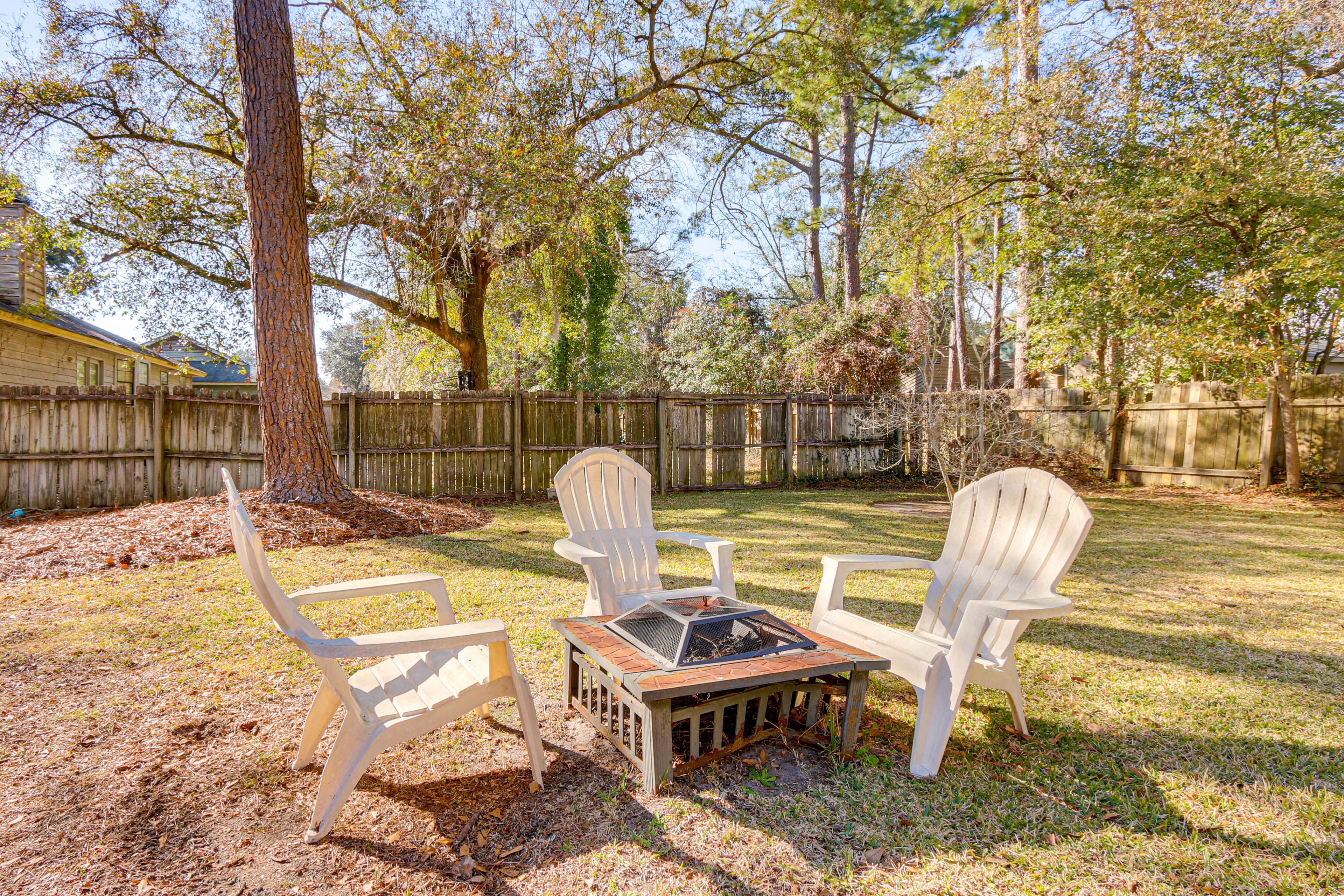 Fenced-In Yard | Private Patio