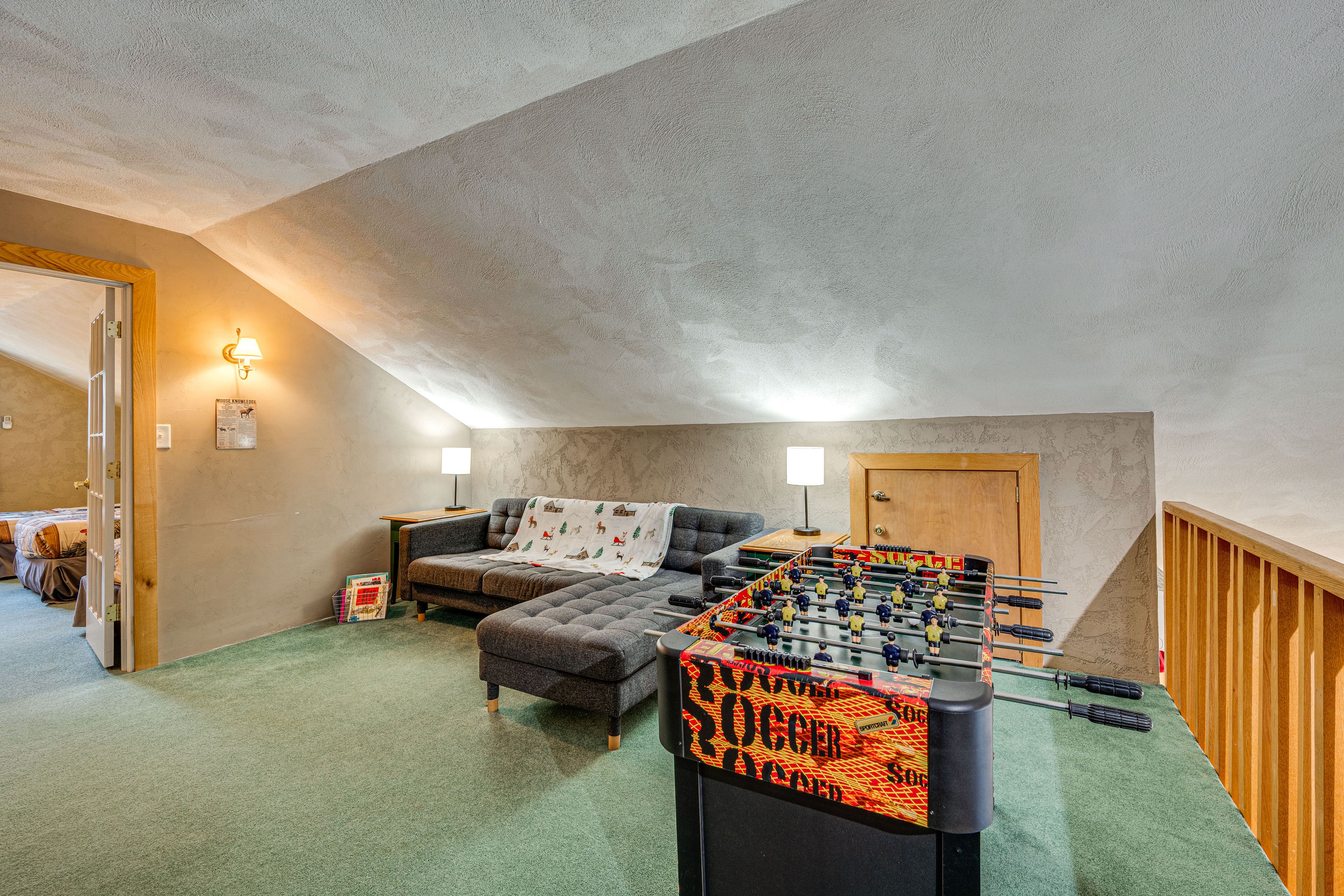 Loft | Foosball Table | Lounge Area | 2nd Floor