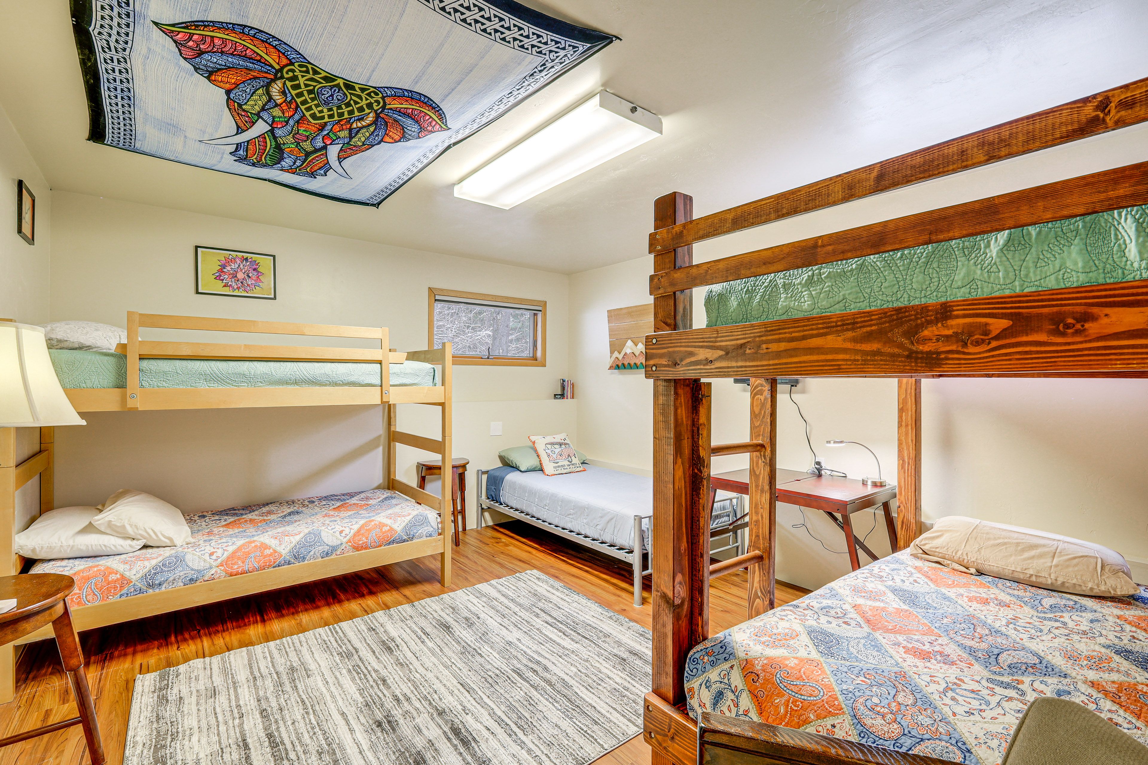 Bedroom 4 | Lower Level | 2 Twin Bunk Beds | Twin Bed