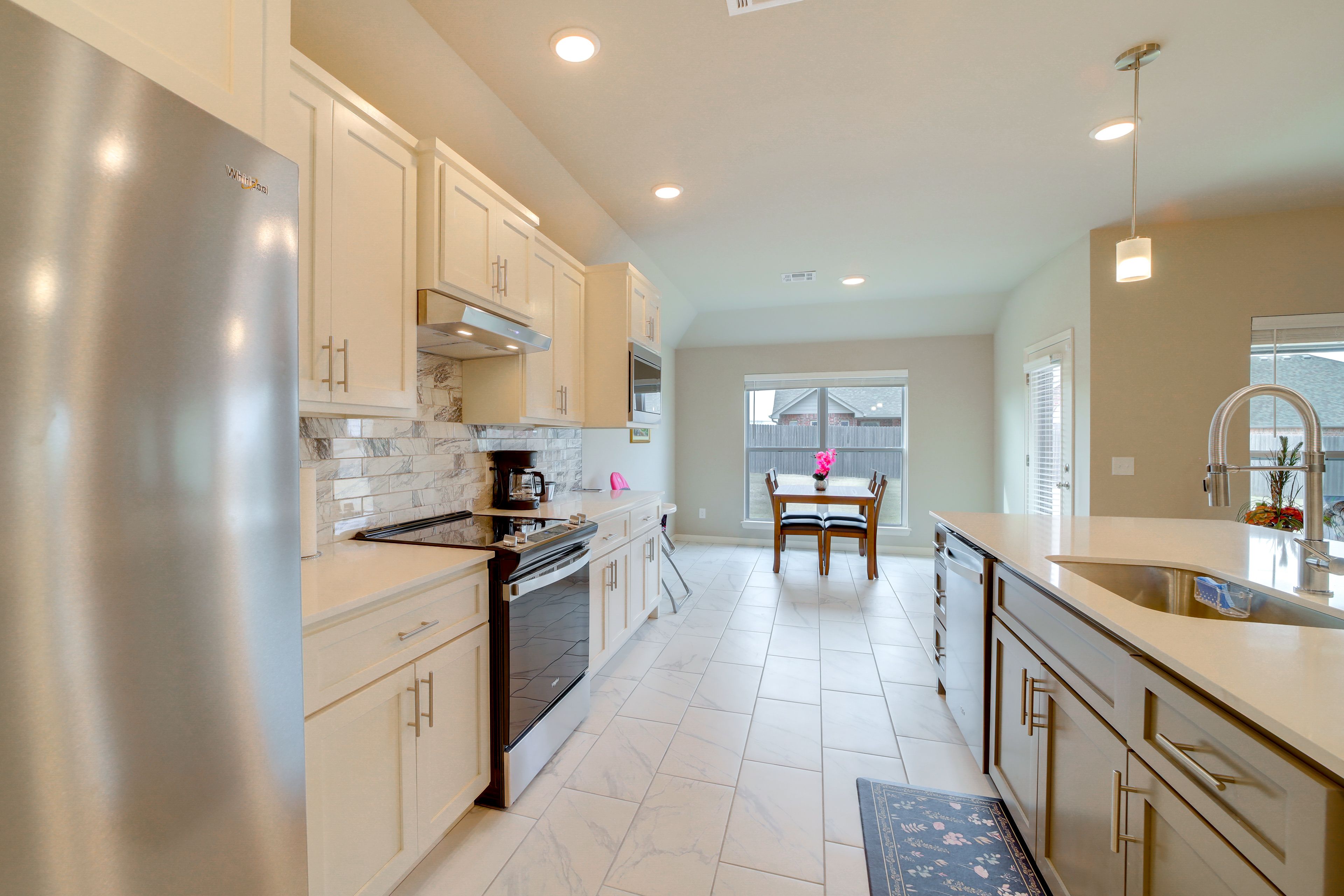 Property Interior | Single-Story Home | Free WiFi | Central A/C & Heating