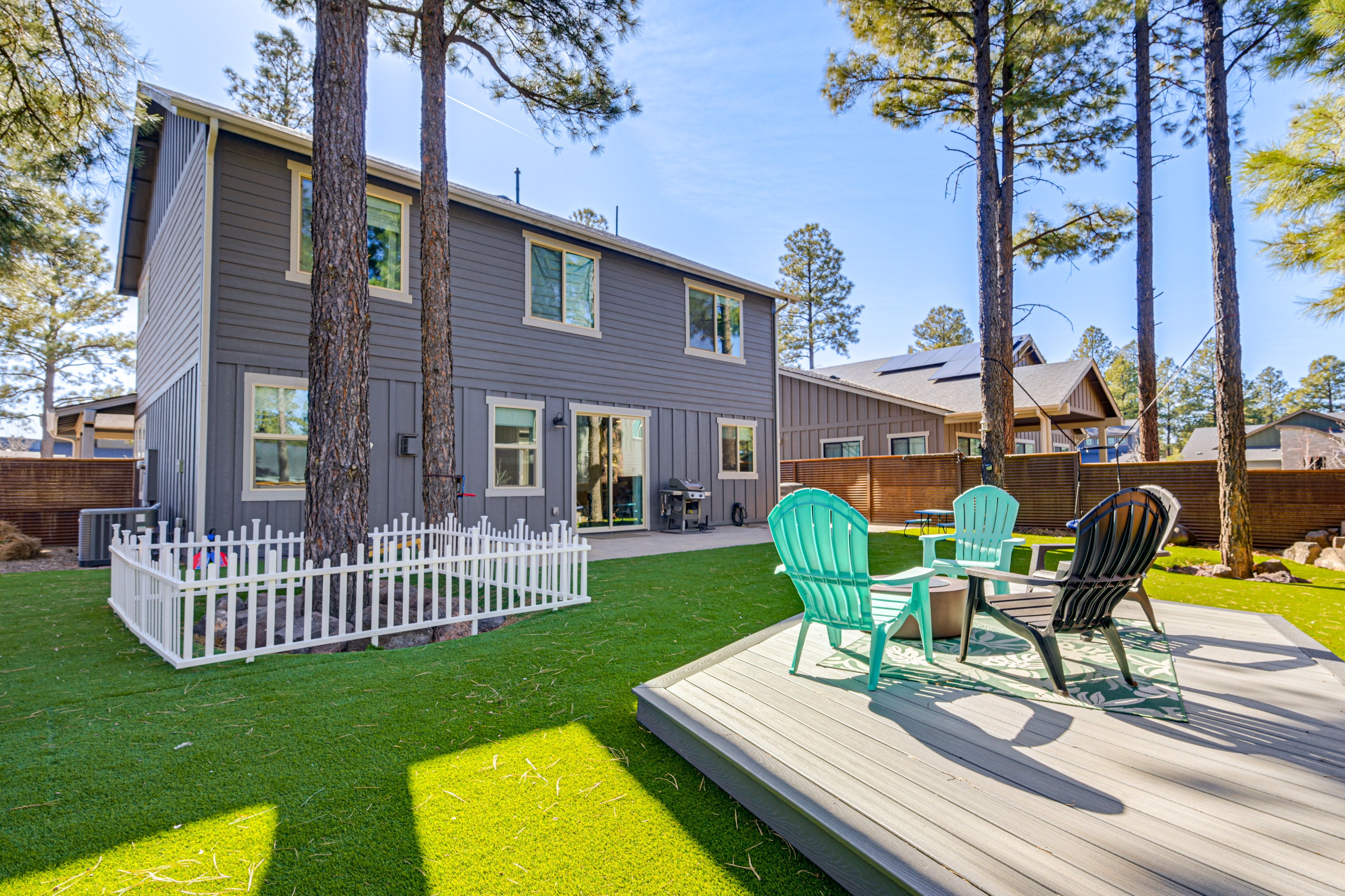 Private Backyard Area