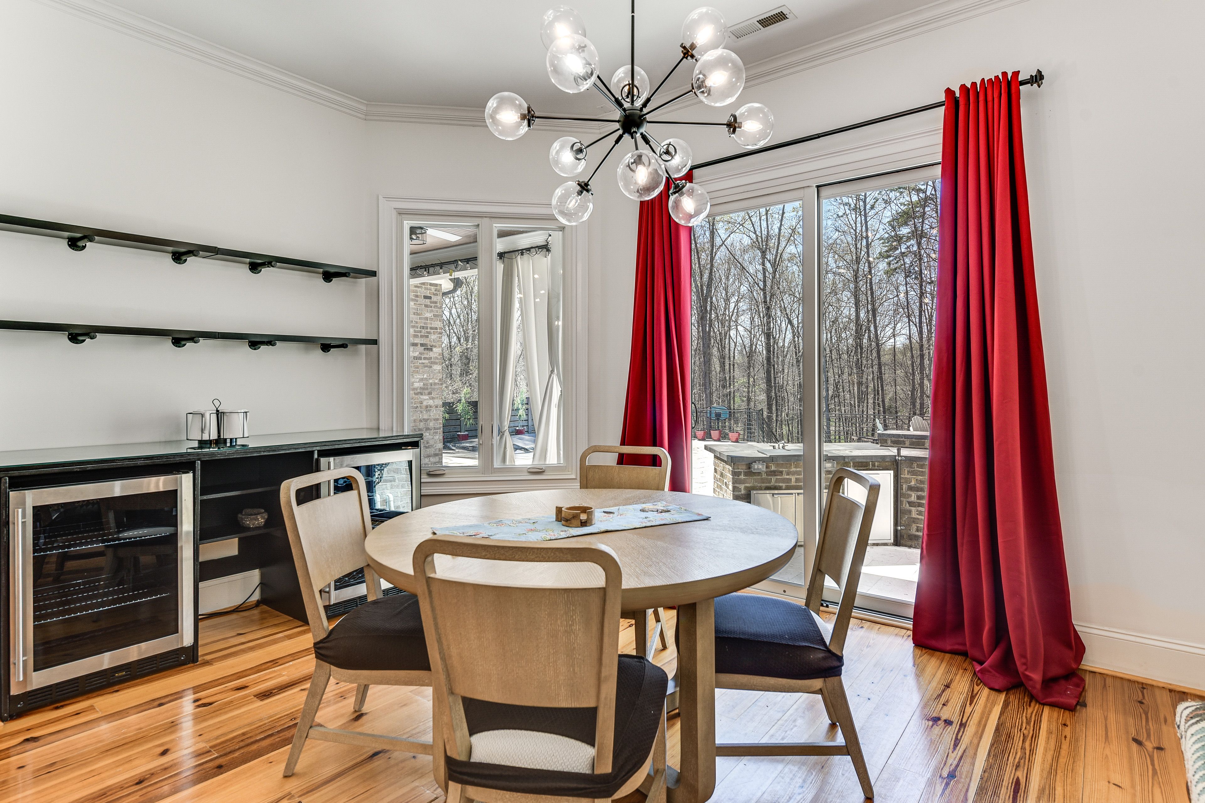 Dining Table | Dry Bar w/ Wine Coolers