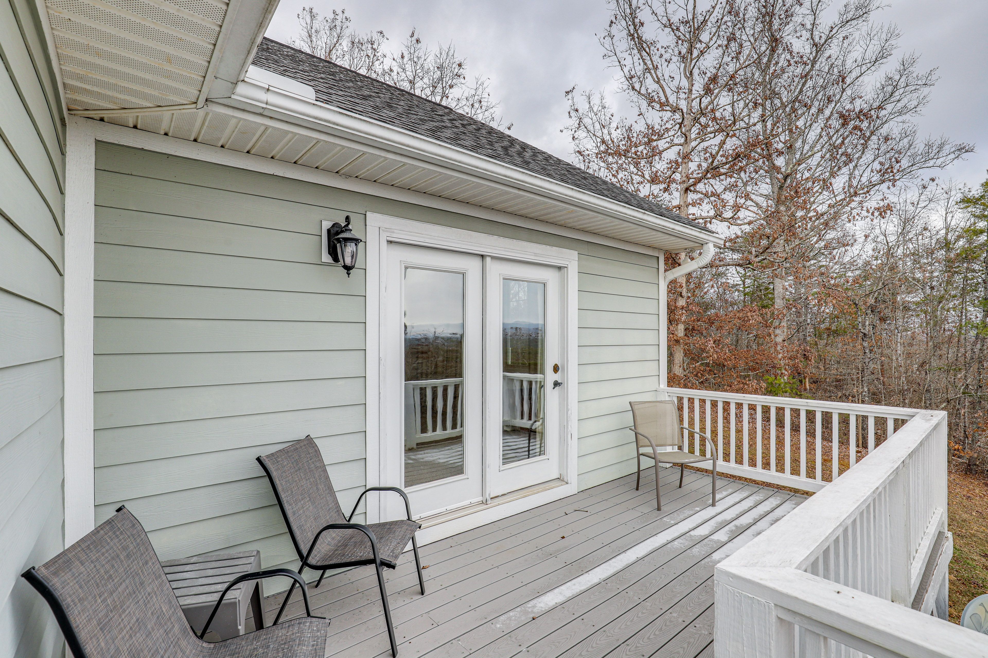 House Exterior | Furnished Balcony