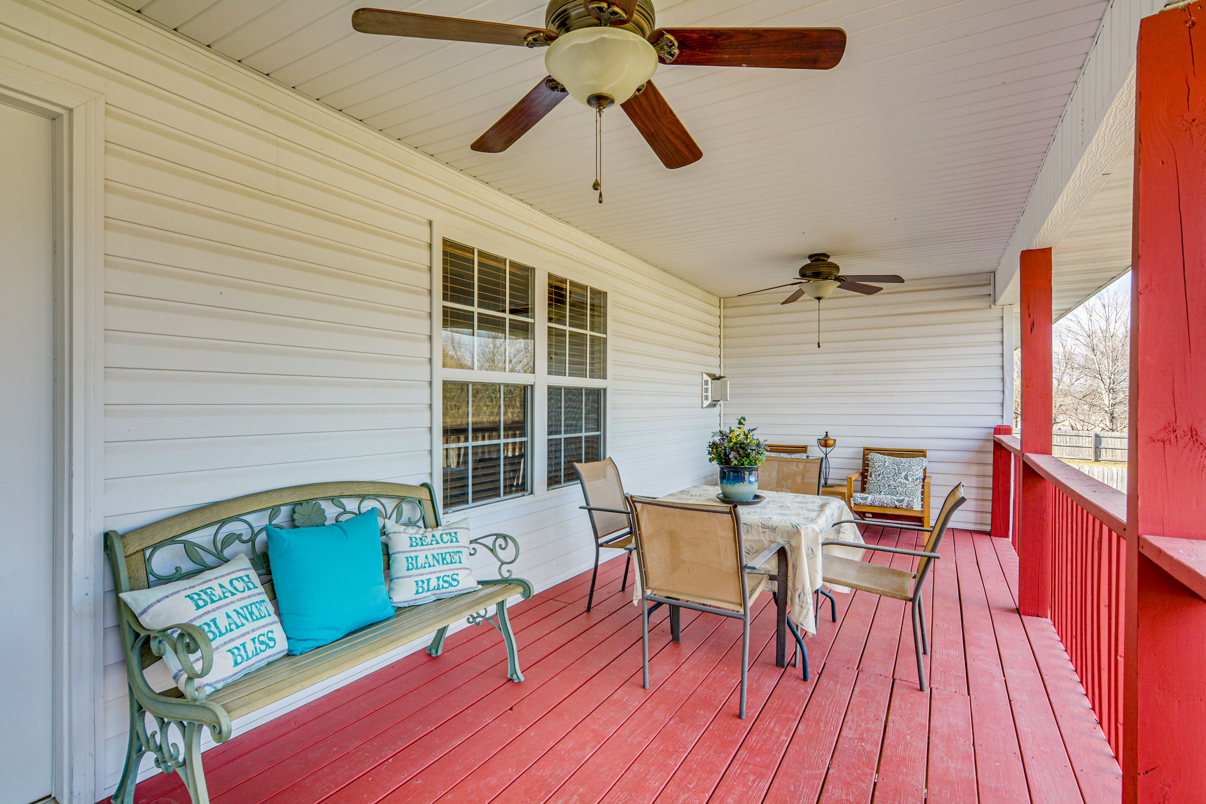 House Exterior | Covered Deck
