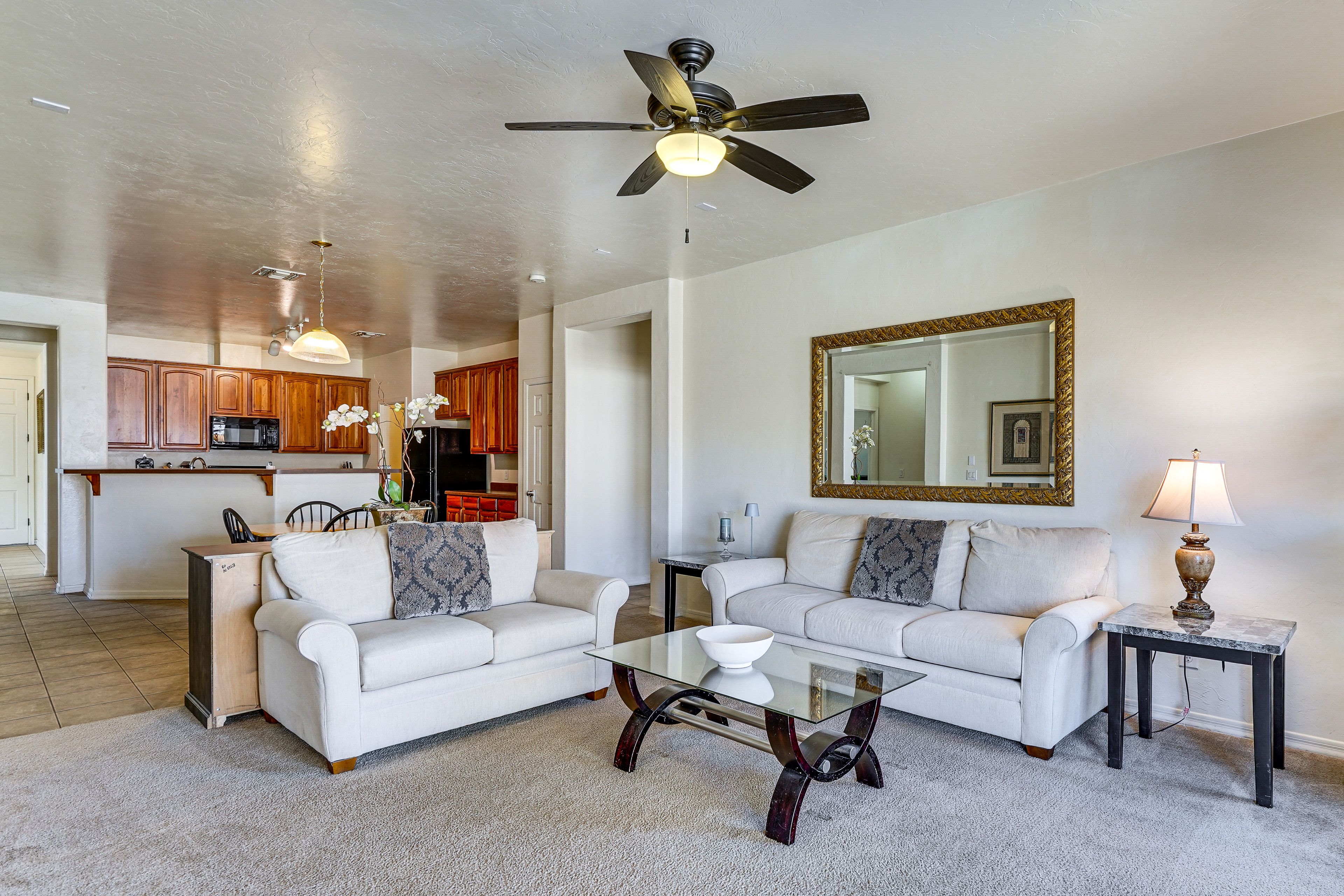 Tucson Vacation Rental | 3BR | 2BA | 1,850 Sq Ft | Threshold Step to Enter